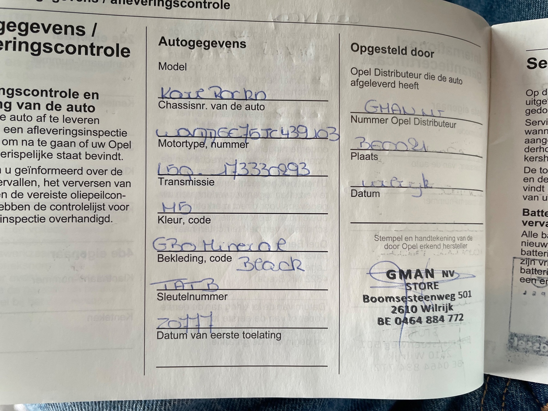 Foto van Opel Karl Rocks / Viva Rocks