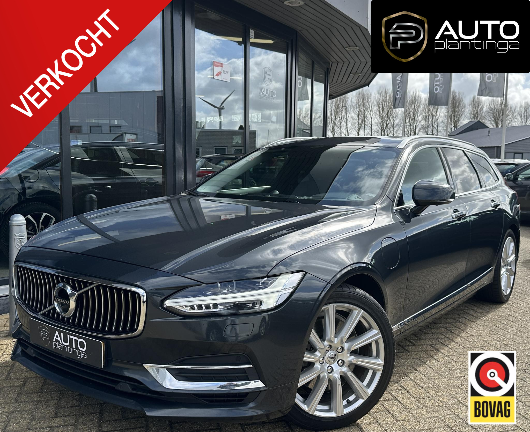 Volvo V90 T8 Twin Engine 2.0 T8 AWD Inscription 2018 - voorkant