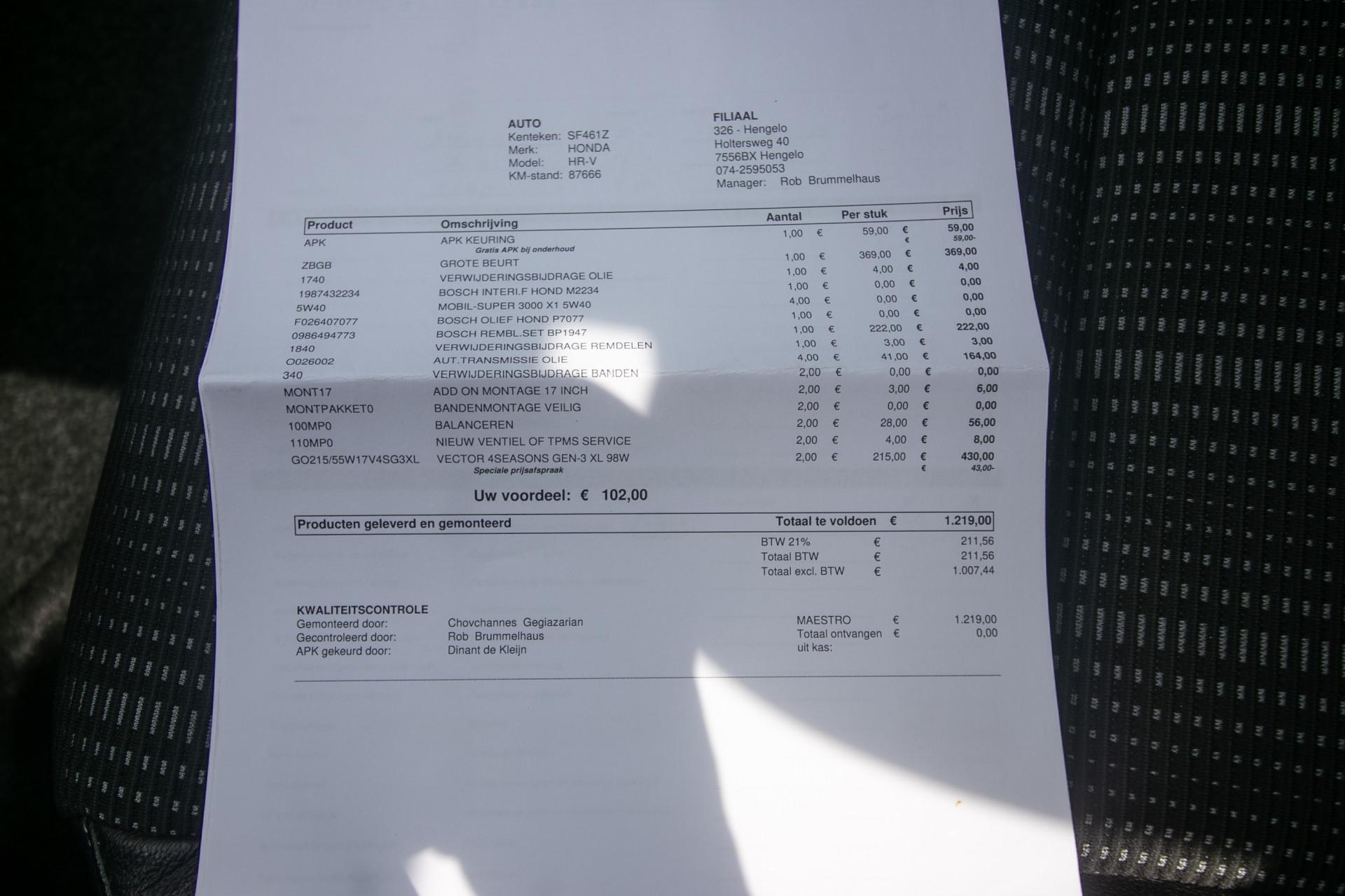 Foto van Honda Hr-v