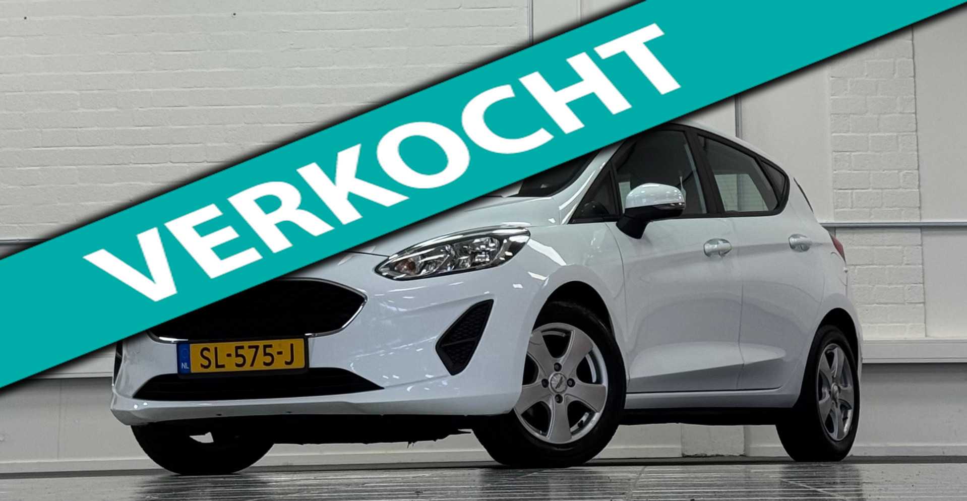 Ford Fiesta 1.1i Trend Navigatie Cruise Control 2e Eigenaar Mooi! 2018 - voorkant