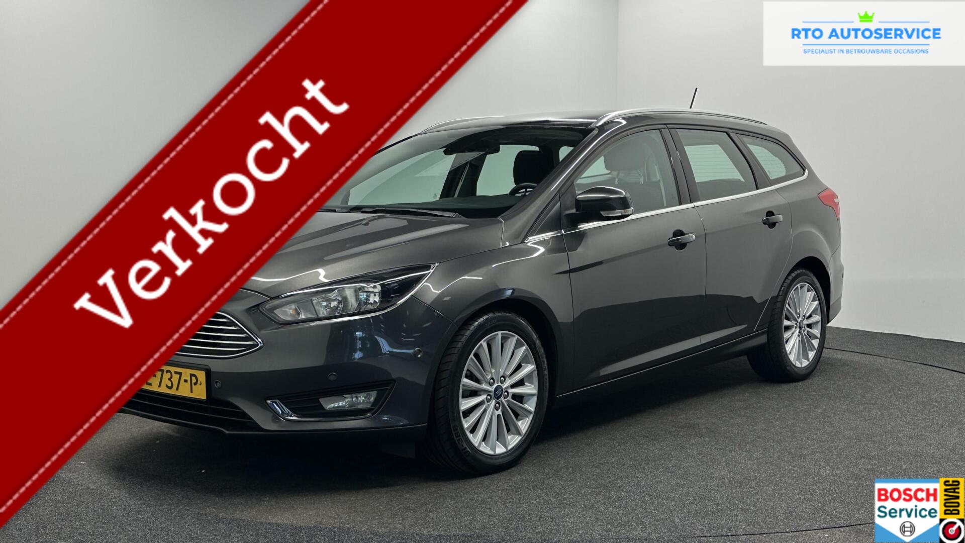 Ford Focus 1.0 Titanium NAVIGATIE ECC CRUISE LM. 2018 - voorkant