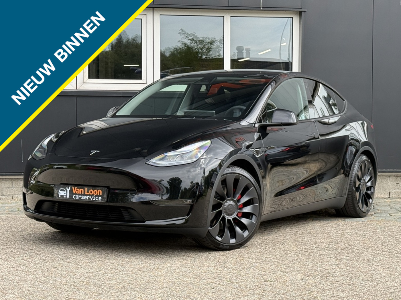 Tesla Model Y Performance AWD 75kWh/stoel, achterbank- en stuurverw/360 cam/pa 2023 - voorkant