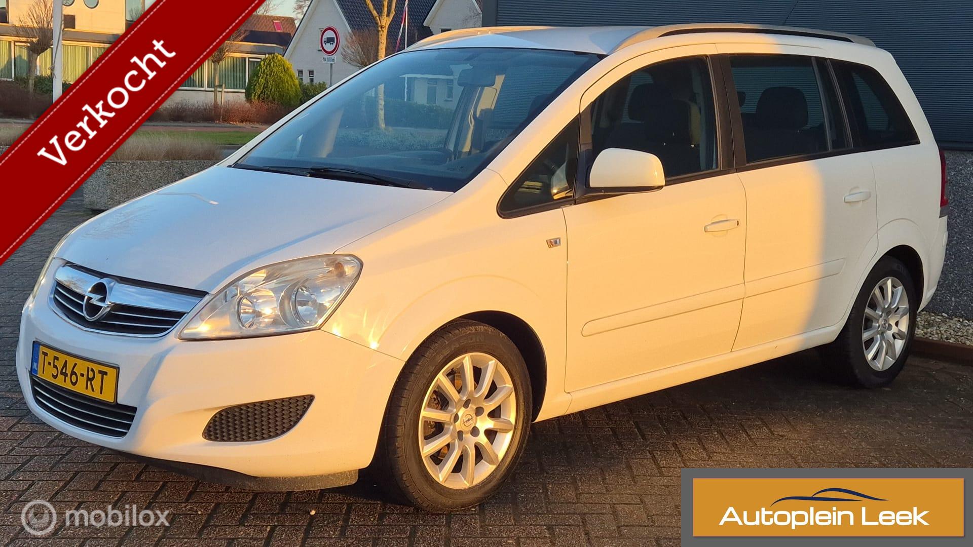 Opel Zafira 1.8 Edition 7 PERSOONS AIRCO NAVI NIEUWE APK 2009 - voorkant