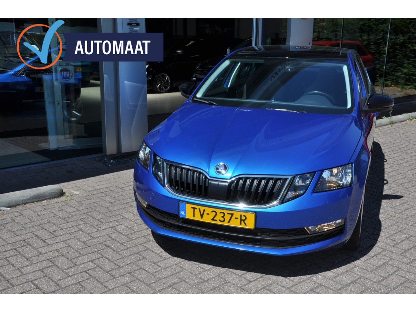 Skoda Octavia 1.0 TSI Grt Amb. Bns Hatchb. Apple/Android. 2018 - voorkant