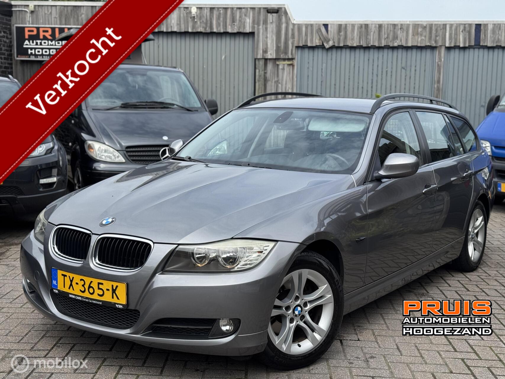 BMW 3-serie Touring 316i LCI -LEDER-NAVI- *INRUIL MOGELIJK* 2009 - voorkant
