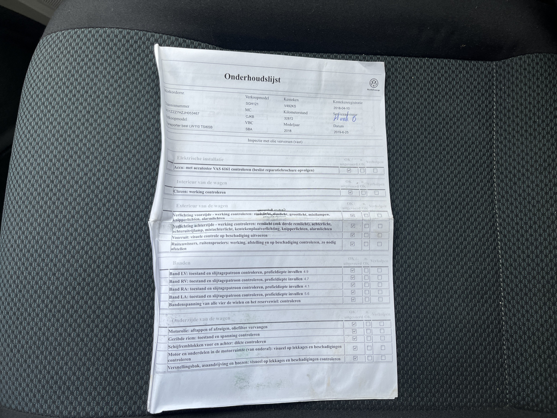 Foto van Volkswagen Transporter