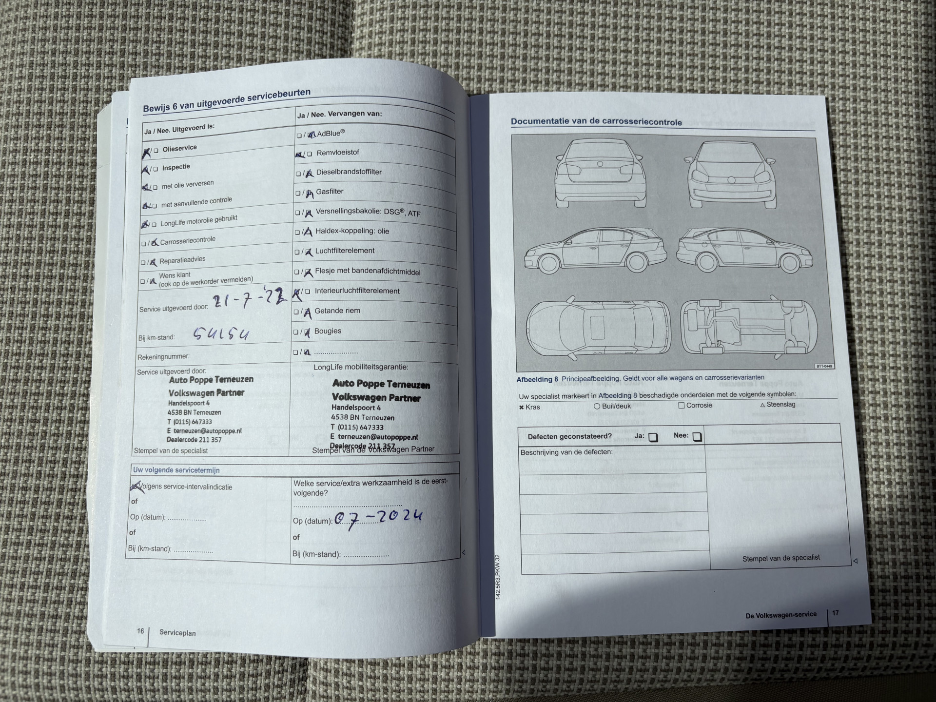 Foto van Volkswagen Beetle