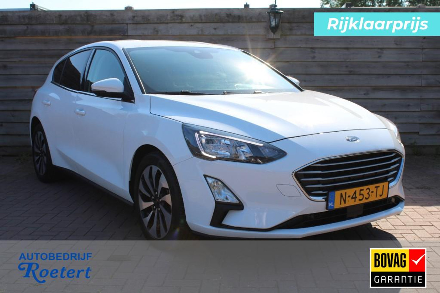 Ford Focus 1.0 125pk EcoBoost Hybrid Titanium X Business airco/carplay/navi/cruise2402 2022 - voorkant
