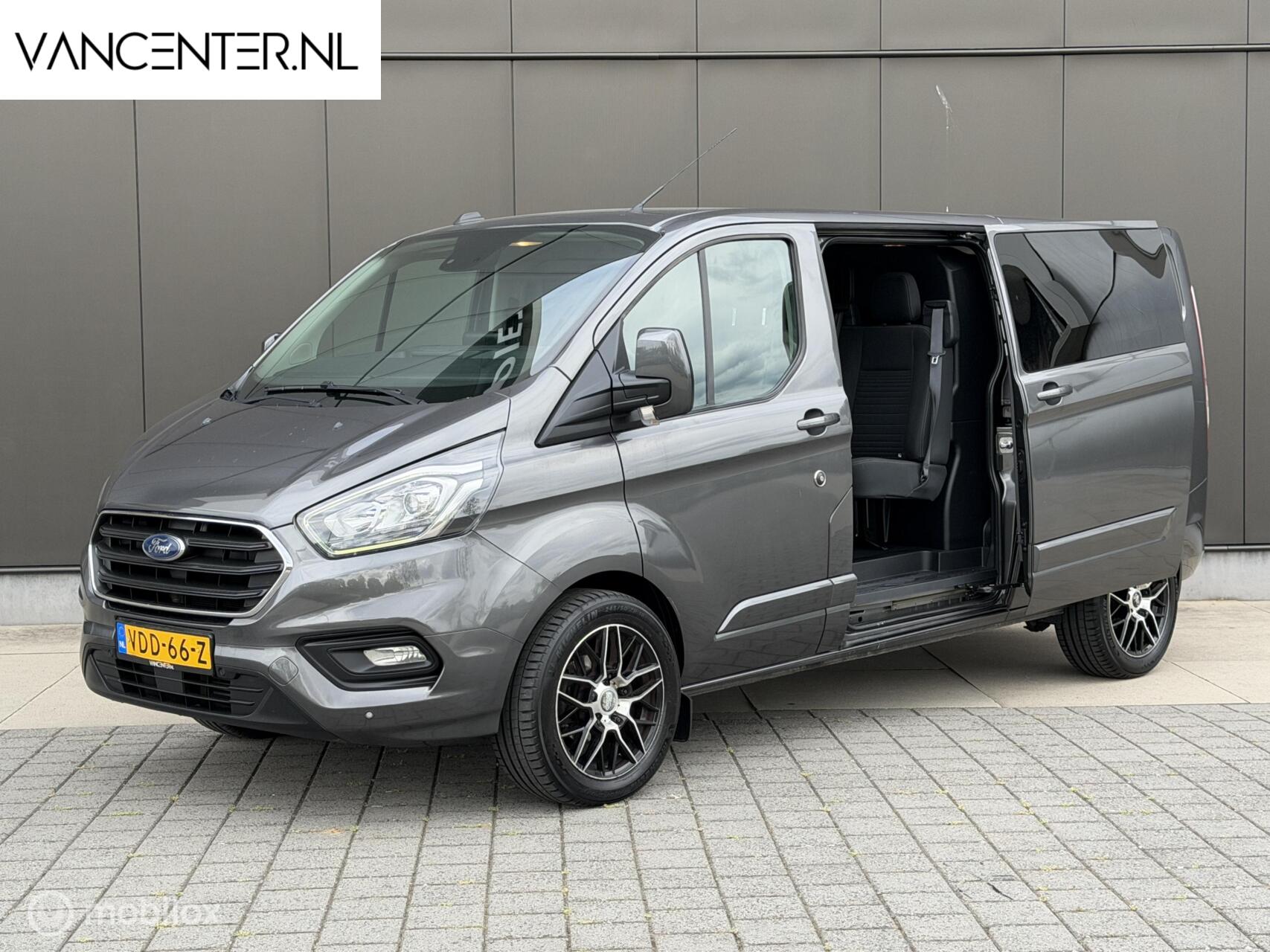 Ford Transit Custom 2.0 TDCI 130PK L2 DC Apple Carplay 2 Sch 2019 - voorkant