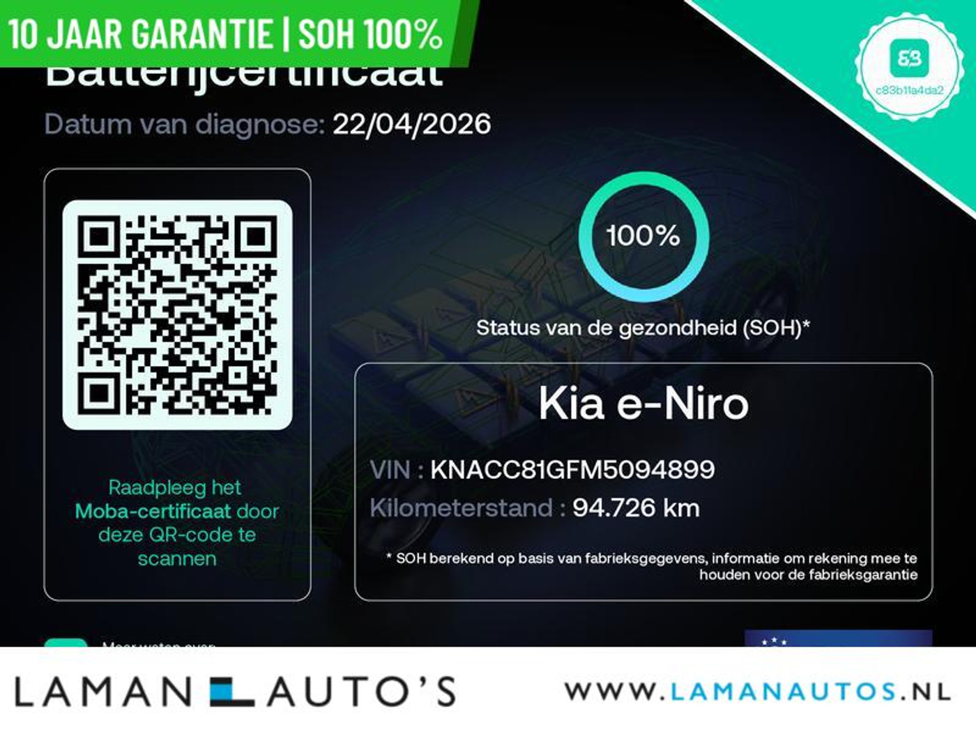 Foto van Kia Niro