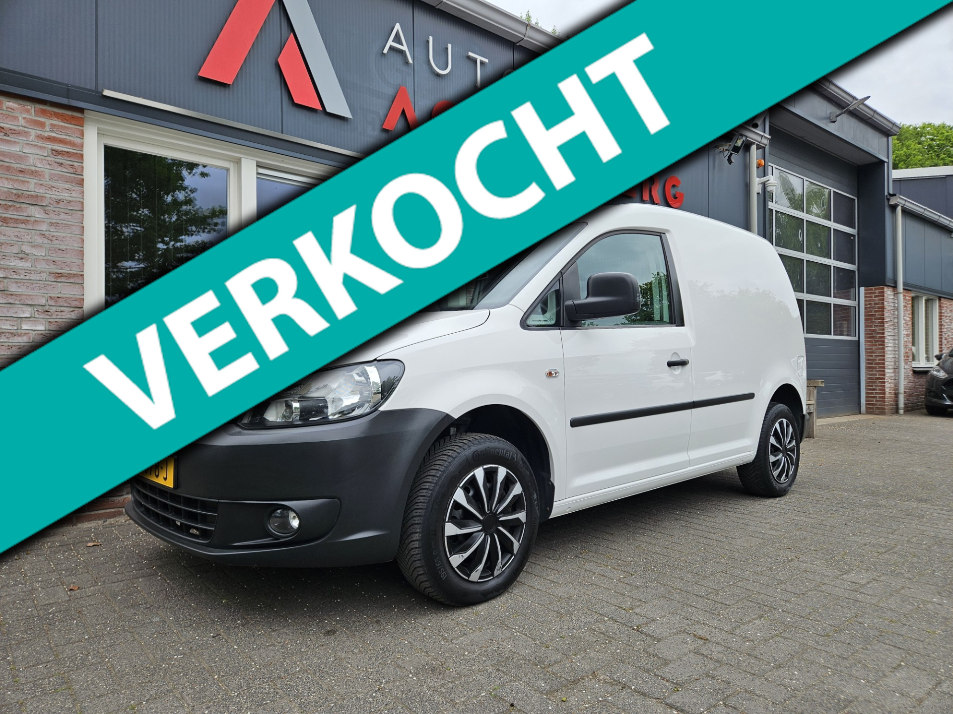 Volkswagen Caddy 1.6 TDI Economy Baseline Airco! NAP! Schuifdeur! Nette Bus! 2013 - voorkant