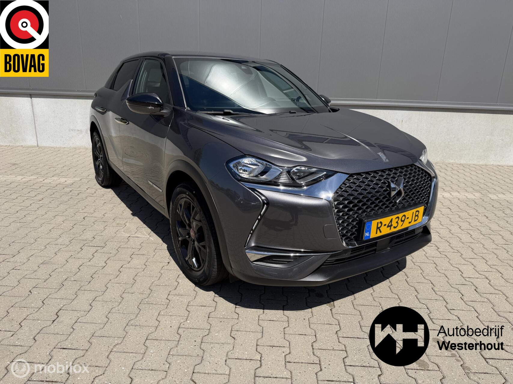 DS 3 Crossback 1.2 PureTech Performance Line+ Fabrieksgarantie Key Less 2021 - voorkant