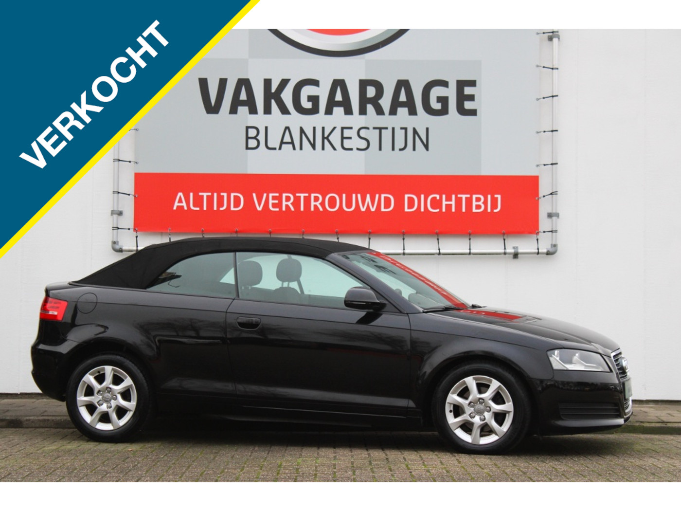 Audi Audi A3 Cabriolet 1.8 TFSI Attraction 2010 - voorkant