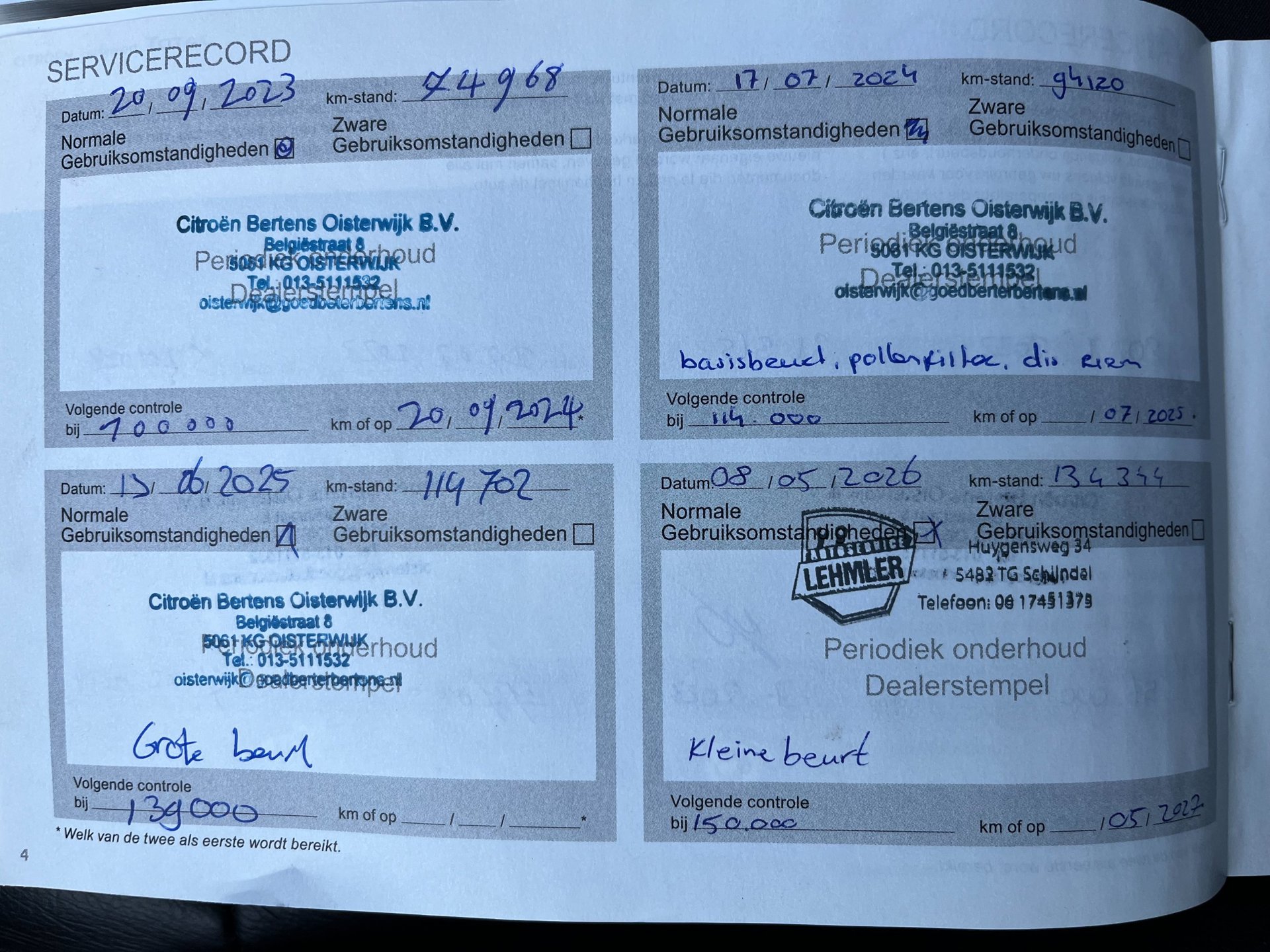 Foto van Citroen C4 Spacetourer