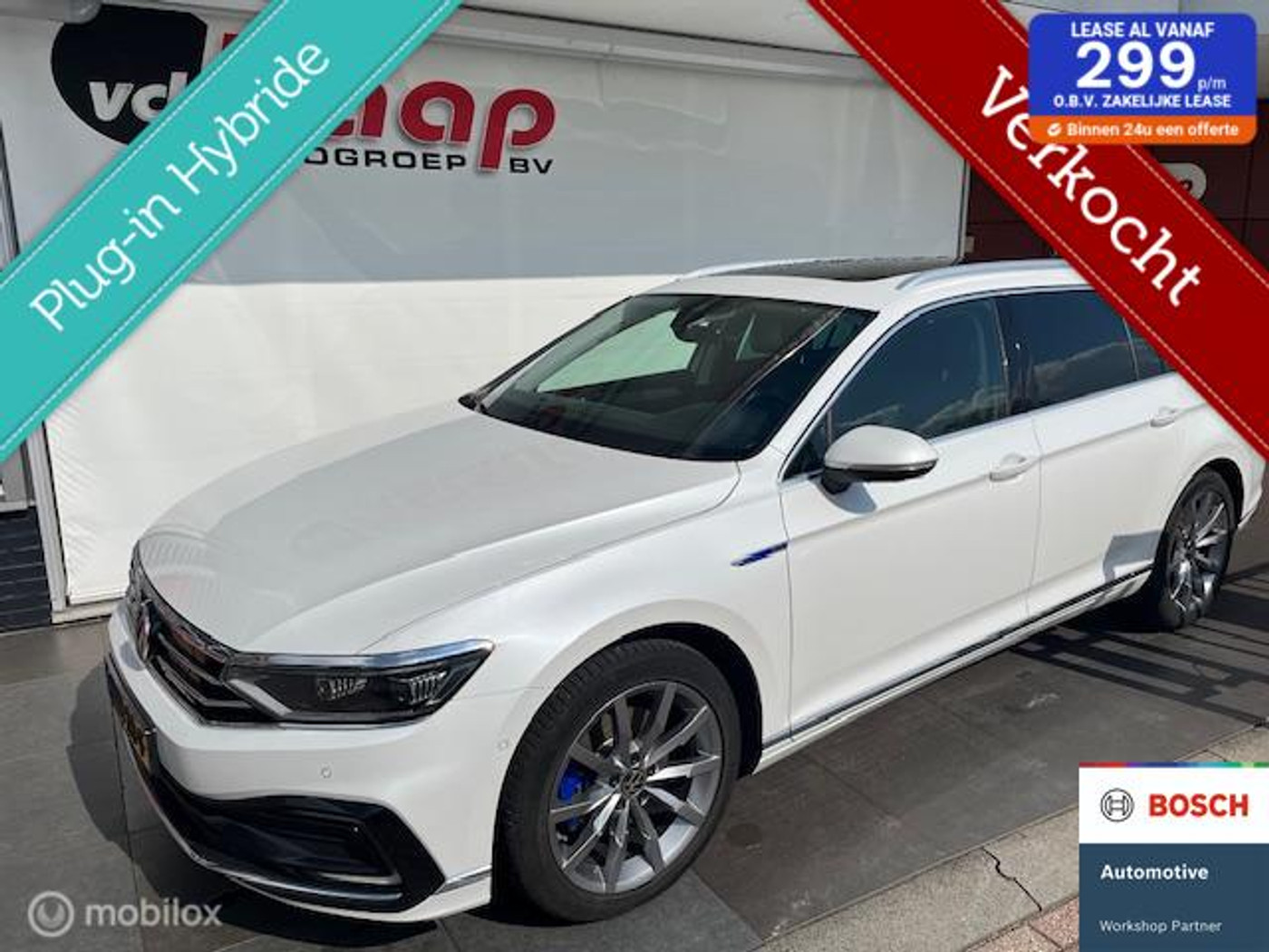 Volkswagen Passat Variant R-LINE  PHEV  R-LINE ALLE DENKBARE OPTIES 2020 - voorkant