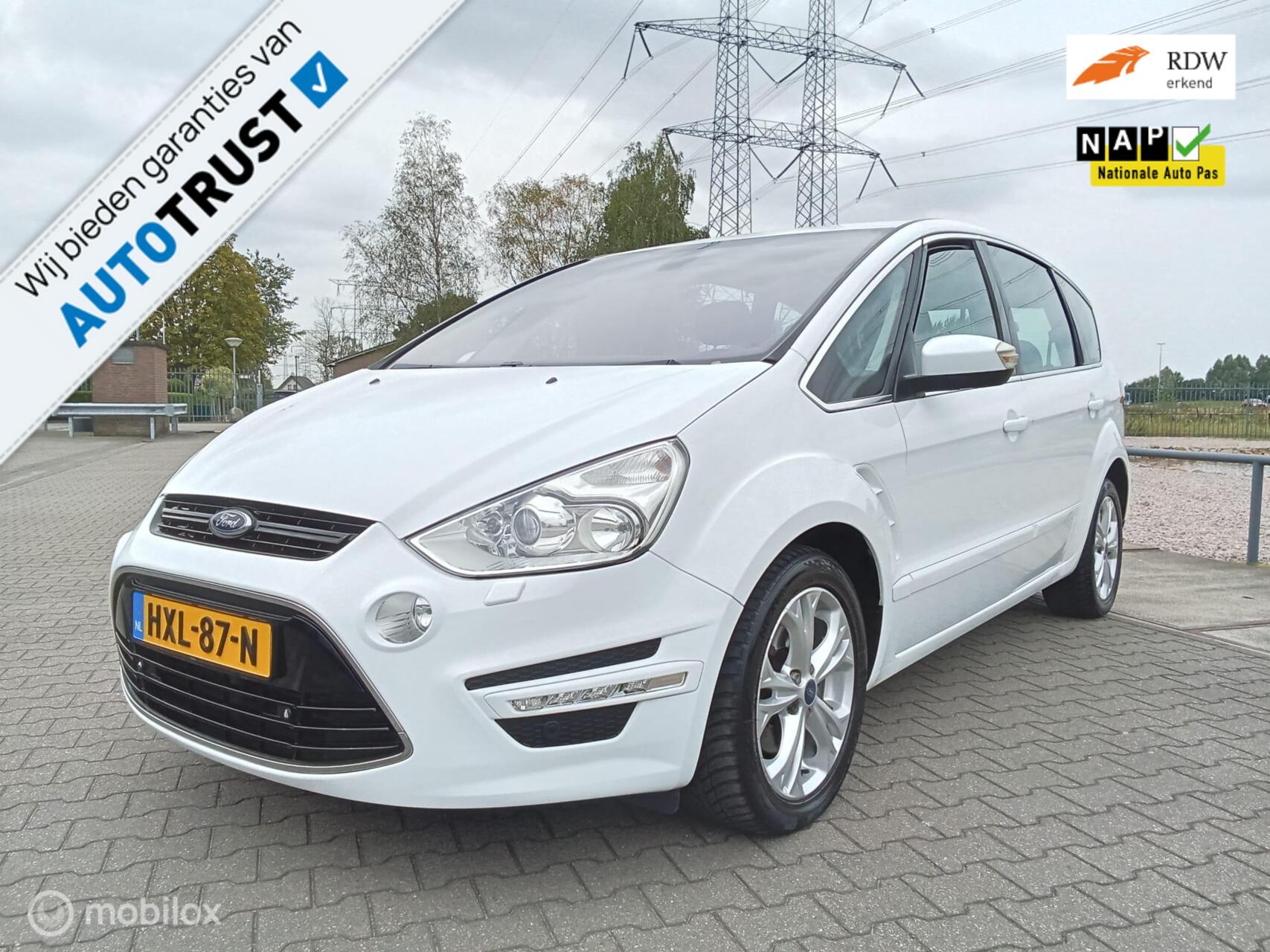 Ford S-max 1.6 EcoBoost Platinum 7p./clima/navi/pdc 2014 - voorkant