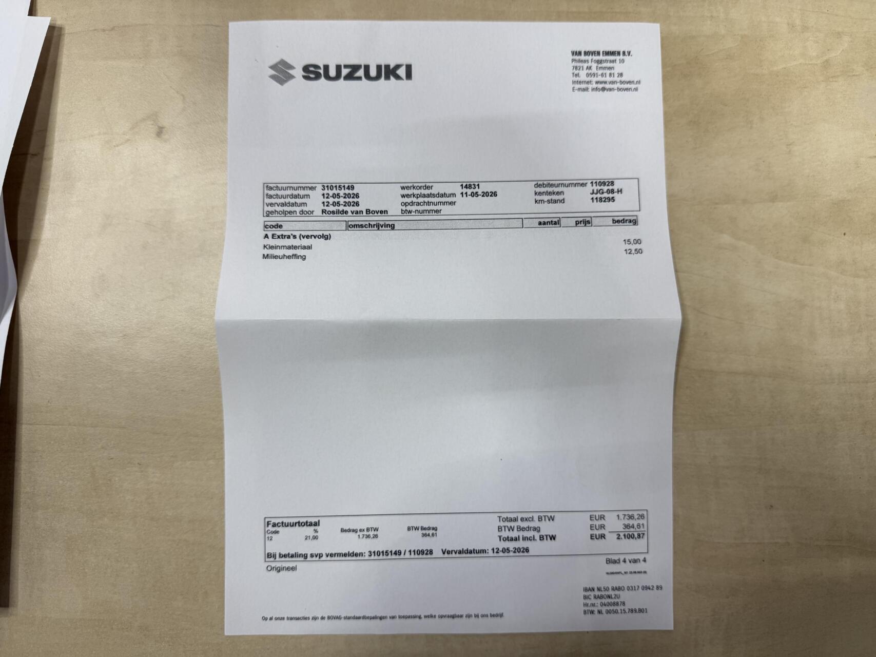 Foto van Suzuki Swift
