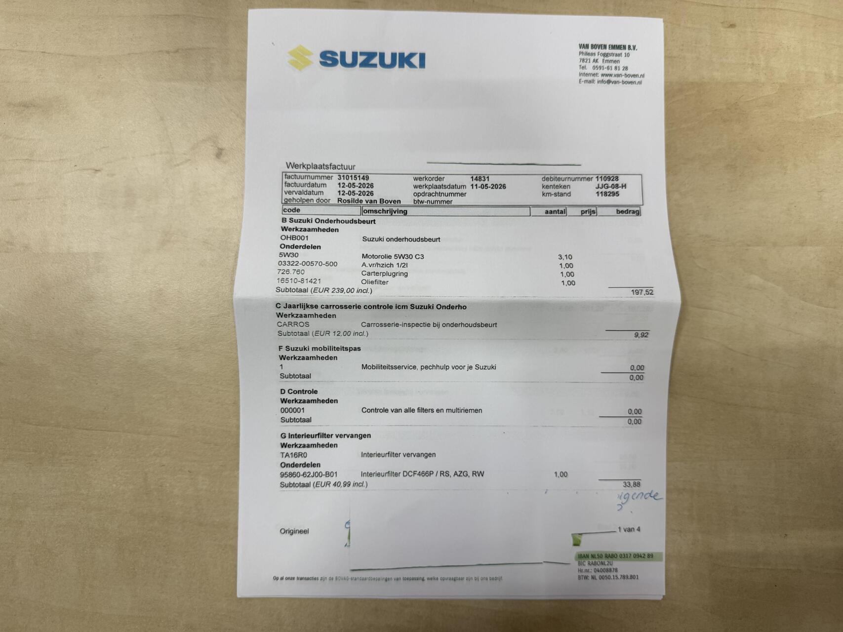 Foto van Suzuki Swift
