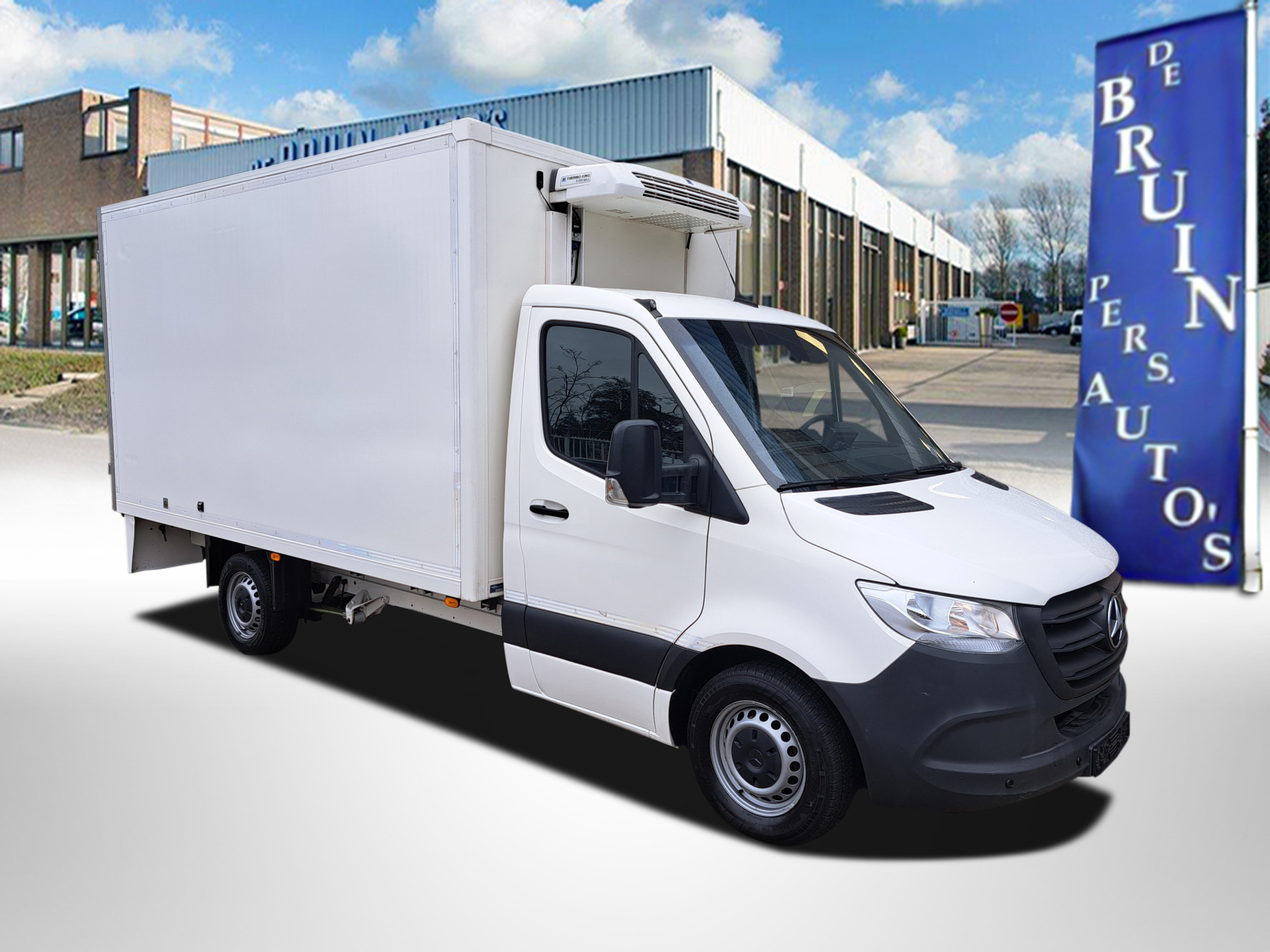 Mercedes-Benz Sprinter 314 CDI AUTM. EURO 6 KOELWAGEN / VRIESWAGEN THERMO KING 2021 - voorkant