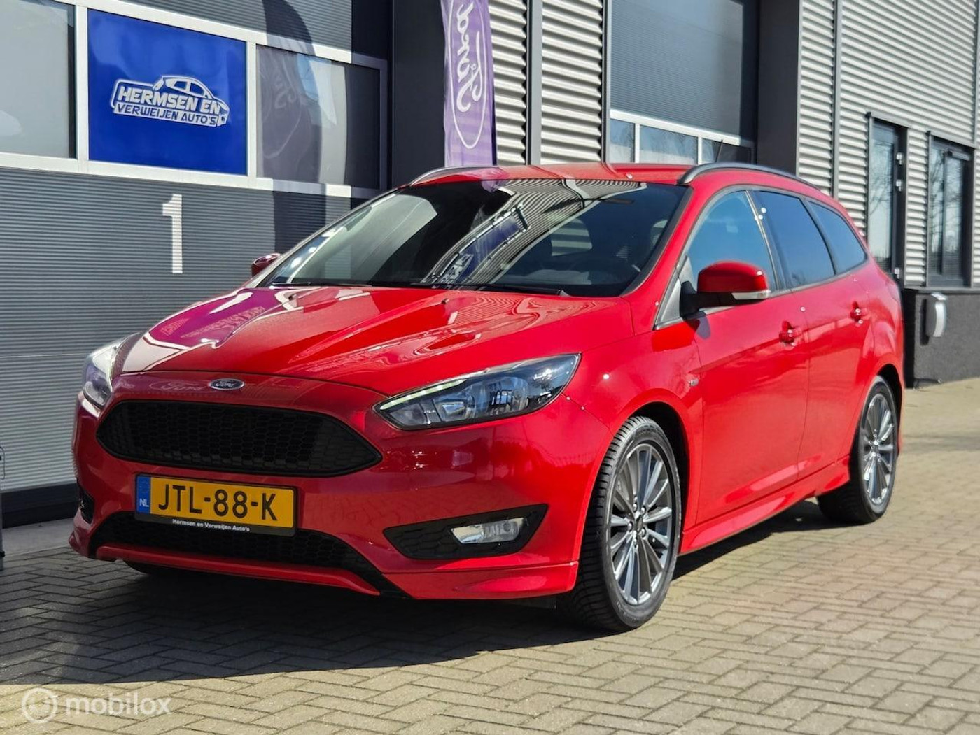 Ford Focus 1.0 EcoBoost 140pk ST-Line nieuwe distributie 2018 - voorkant
