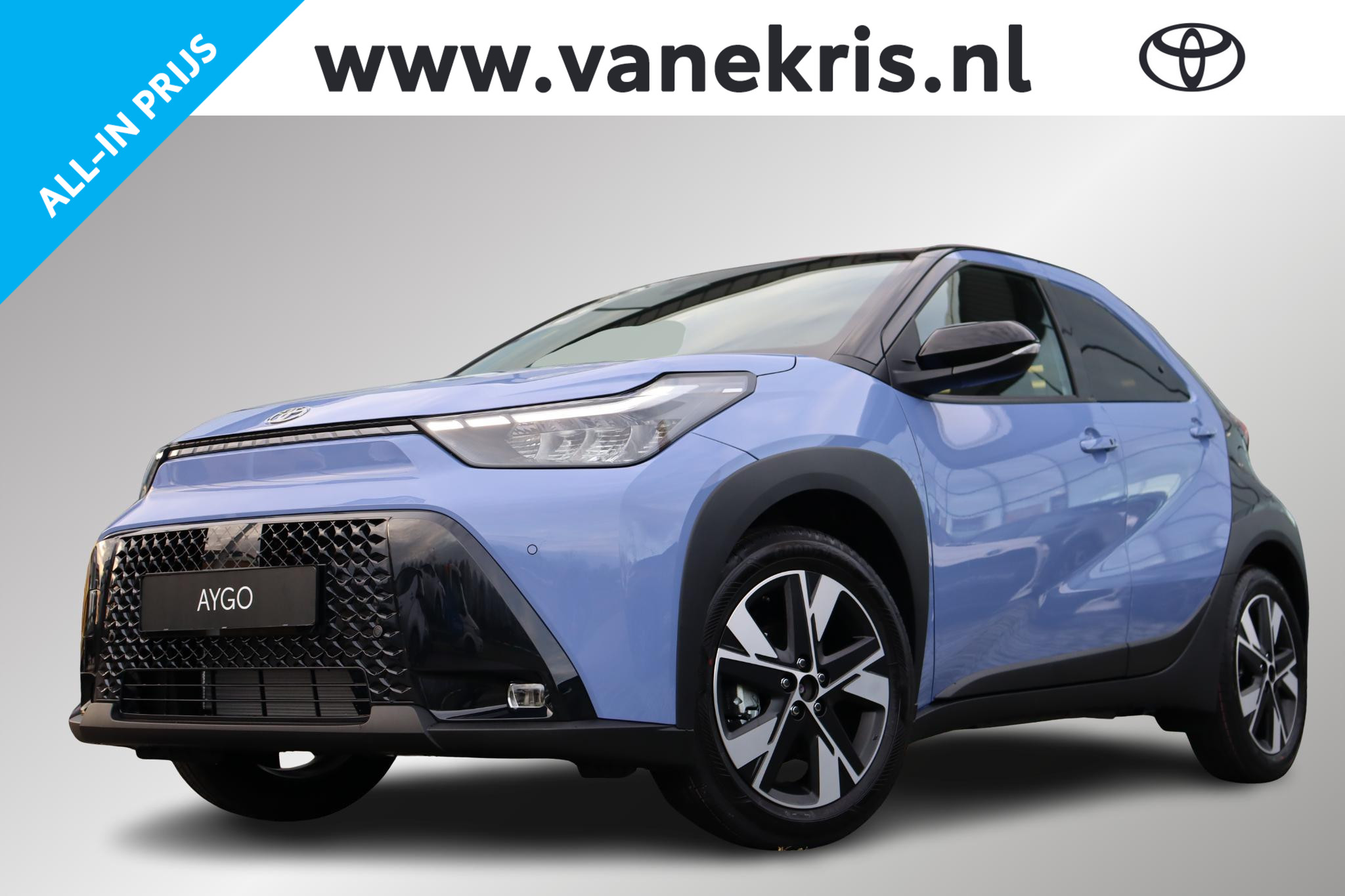 Toyota Aygo X Hybrid 115 pulse, Easy pack, 2026 - voorkant
