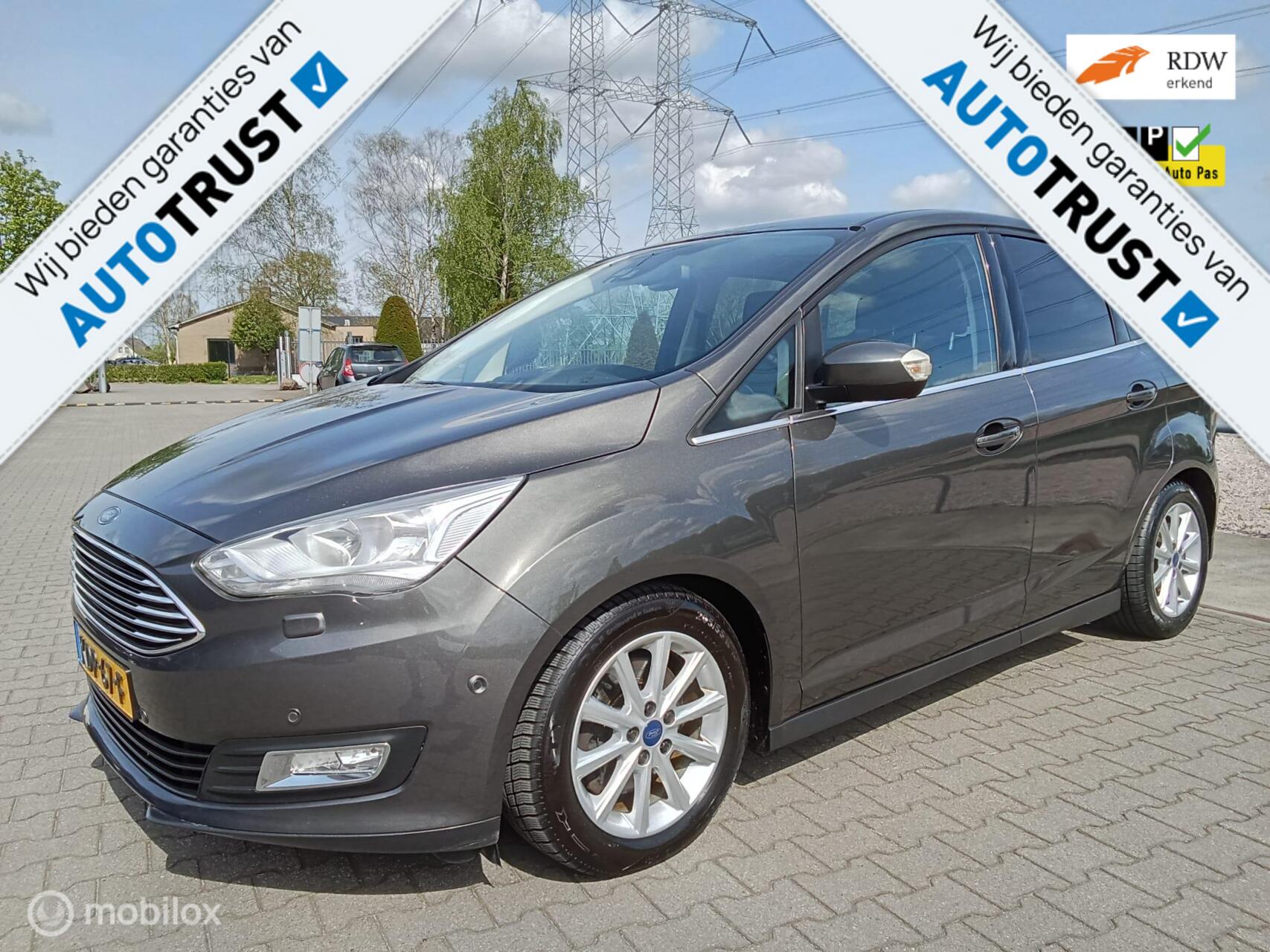 Ford C-max 1.5 Titanium/automaat/cruise/clima/trekhaak 2017 - voorkant