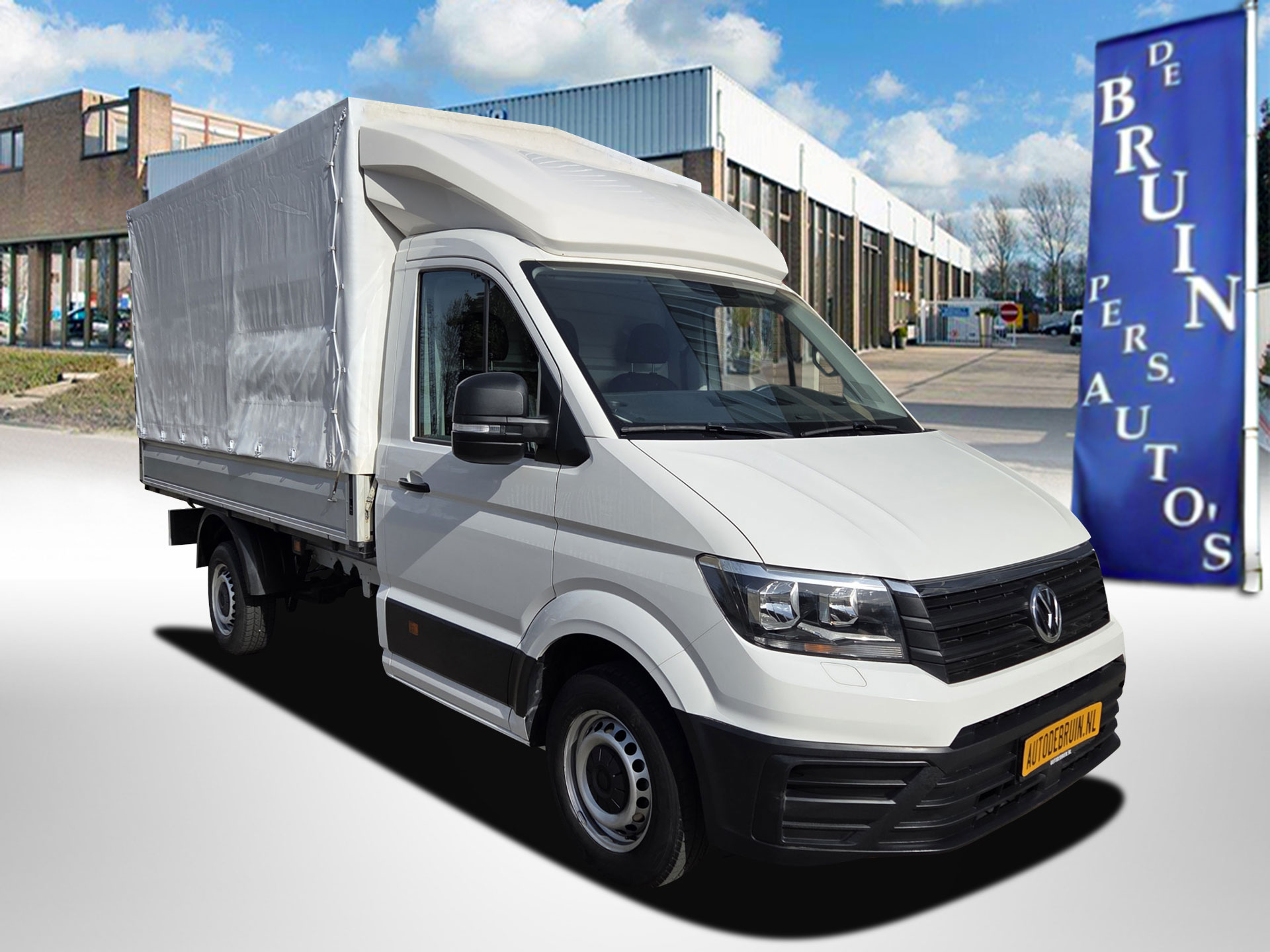 Volkswagen Crafter 35 2.0 TDI L3 103Kw/140Pk Airco Trendline  ZONDER KRASSEN OF DEUKEN 2019 - voorkant