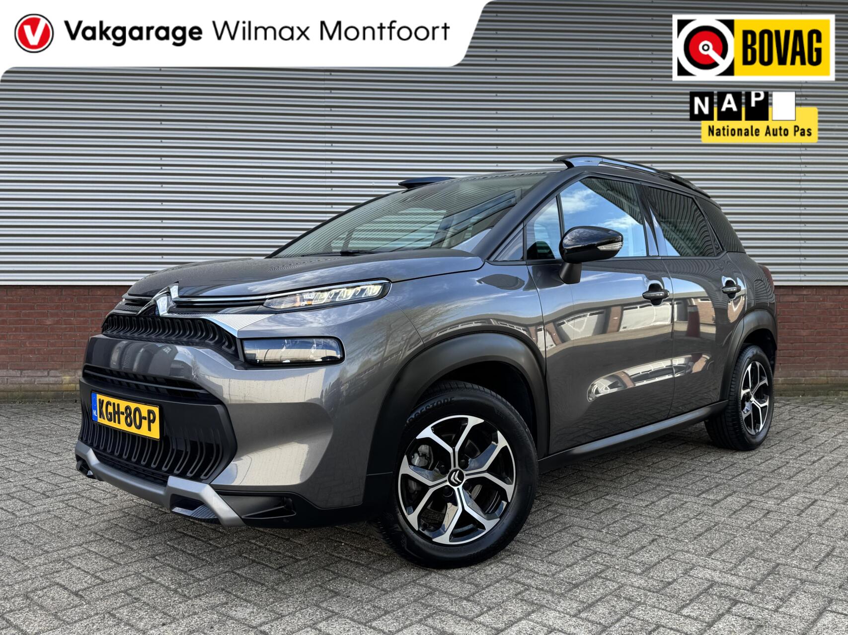 Citroen C3 Aircross 1.2 PureTech Plus|Cruise|Navi|Automaat|Carplay|Parkeersensoren| 2024 - voorkant