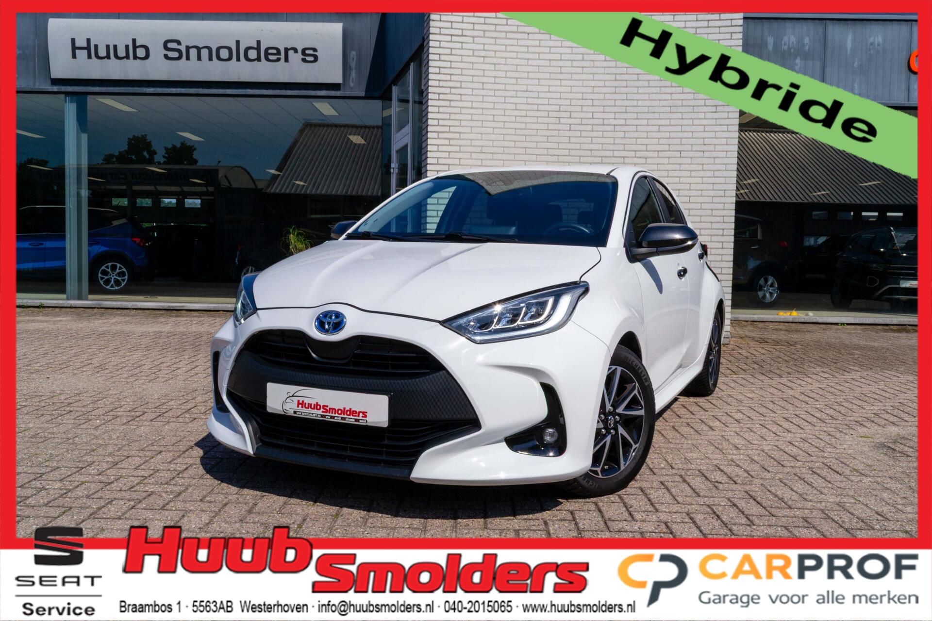 Toyota Toyota Yaris 1.5 Hybrid Executive | Carplay|Camera|Carbon 2023 - voorkant