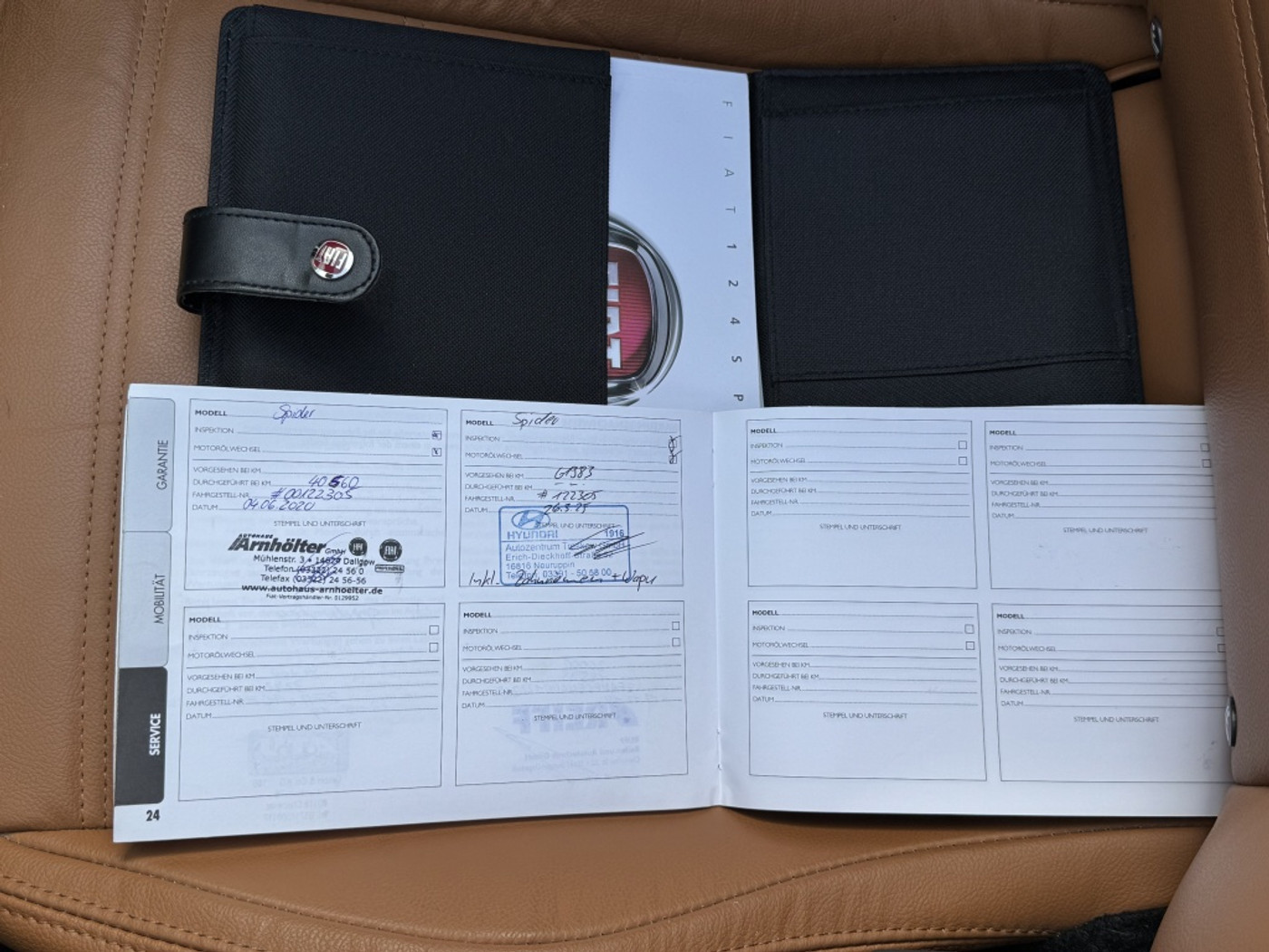 Foto van Fiat Fiat 124 Spider