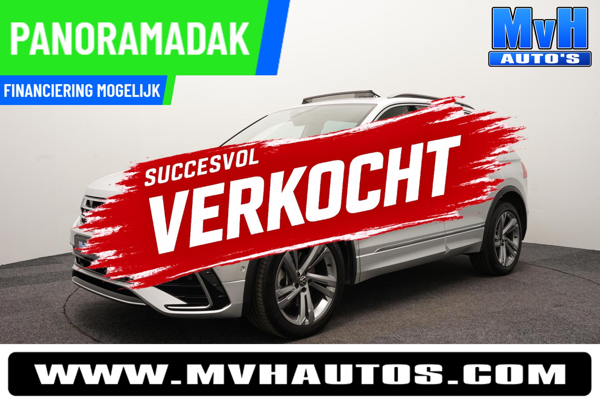 Volkswagen Tiguan 1.4 TSI eHybrid R-Line Business+|PANO|IQ-LIGHT 2023 - voorkant