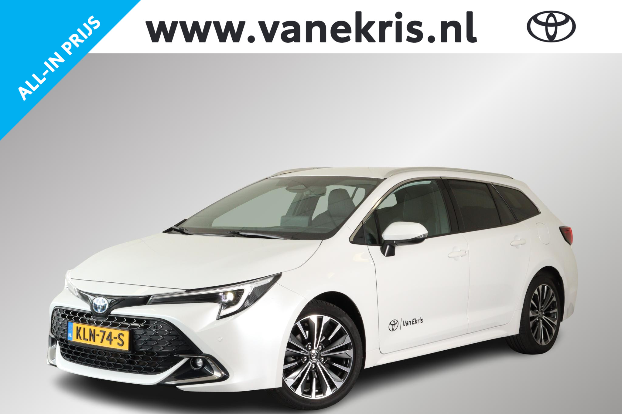 Toyota Corolla Touring Sports Hybrid 140 Dynamic, Parkeersensoren, 2024 - voorkant