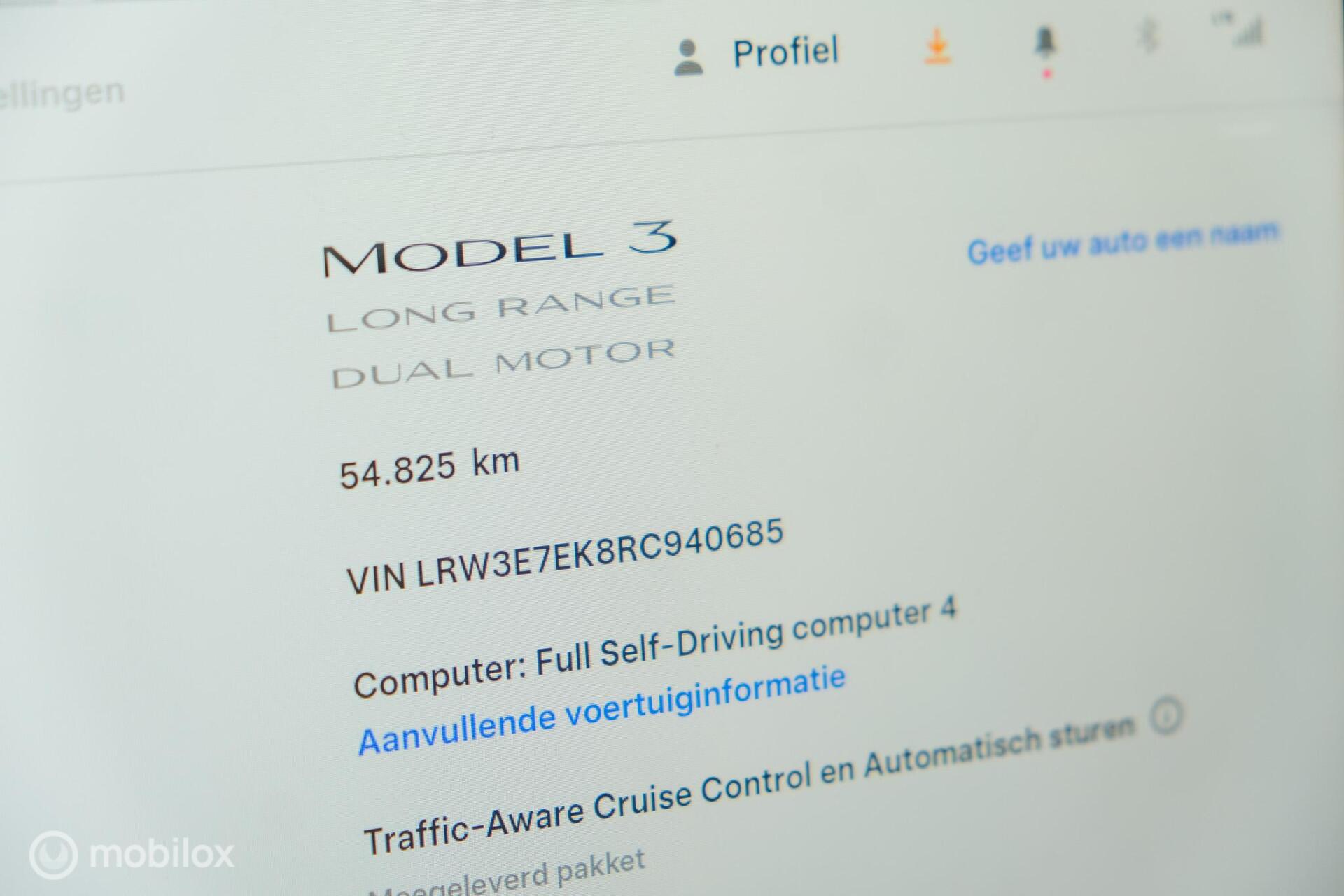 Foto van Tesla Model 3