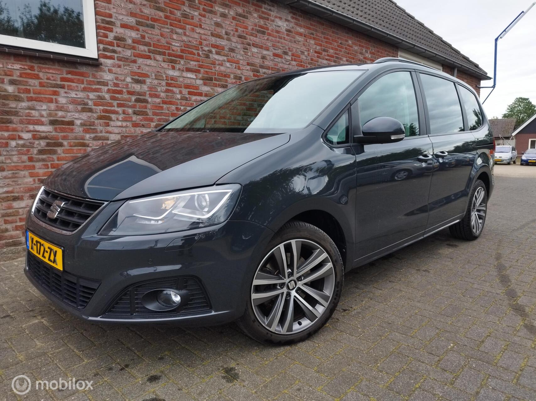 Seat Alhambra 1.4 TSI FR bomvolle auto, kinderzit cam kessy 2016 - voorkant