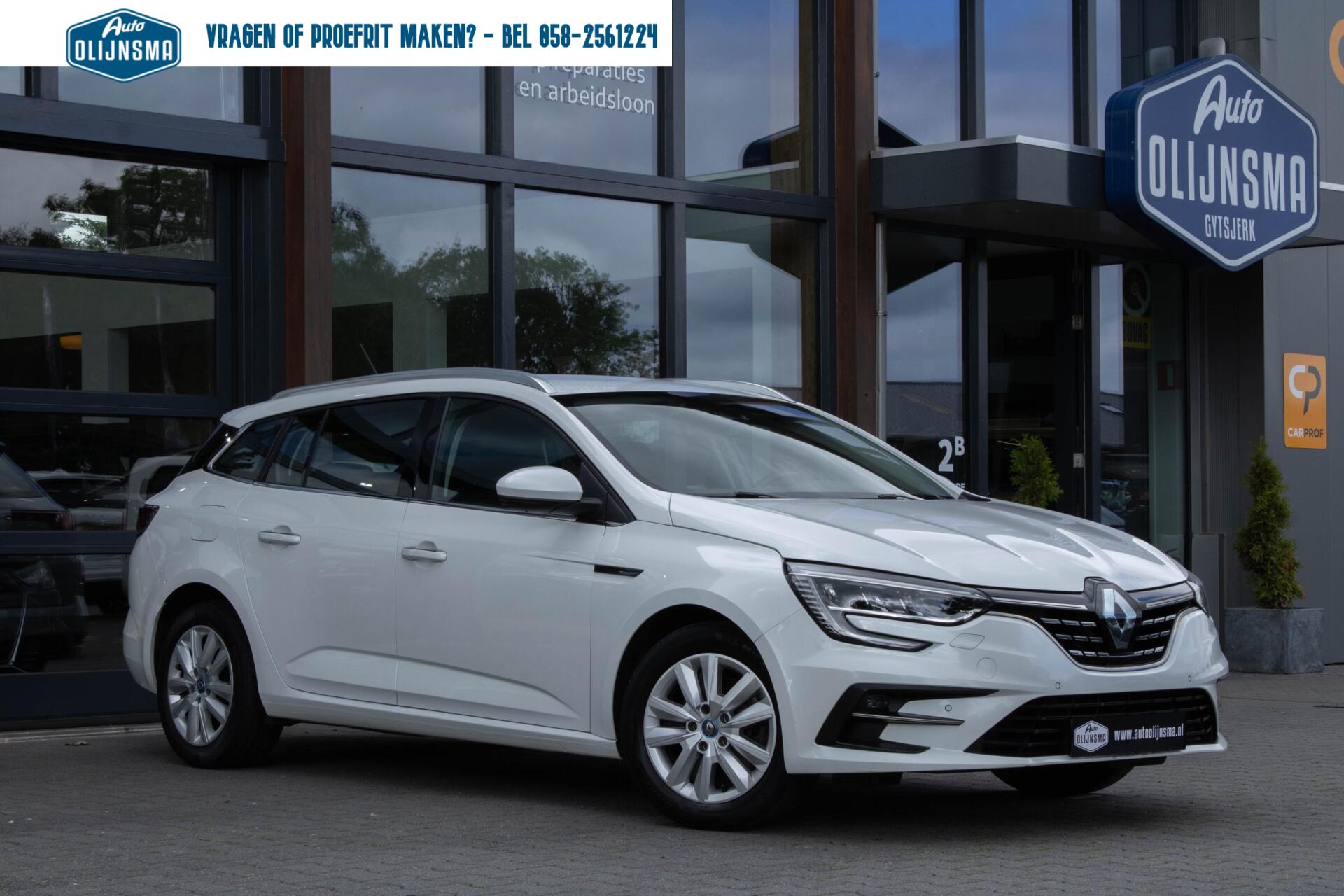 Renault Megane Estate 1.6 E-Tech Plug-In Hybrid 160 Zen|Stoelverwarming|Trekhaak| 2022 - voorkant