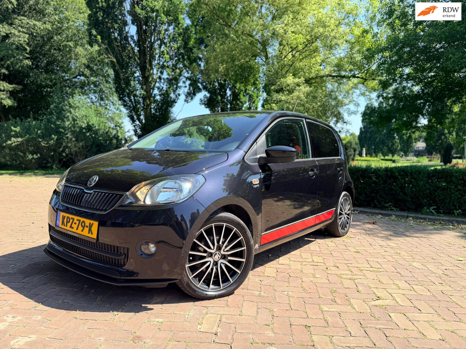 Skoda Citigo 1.0 MPI Monte Carlo | Sported. | 5deurs | Airco | Stoelverw. 2013 - voorkant