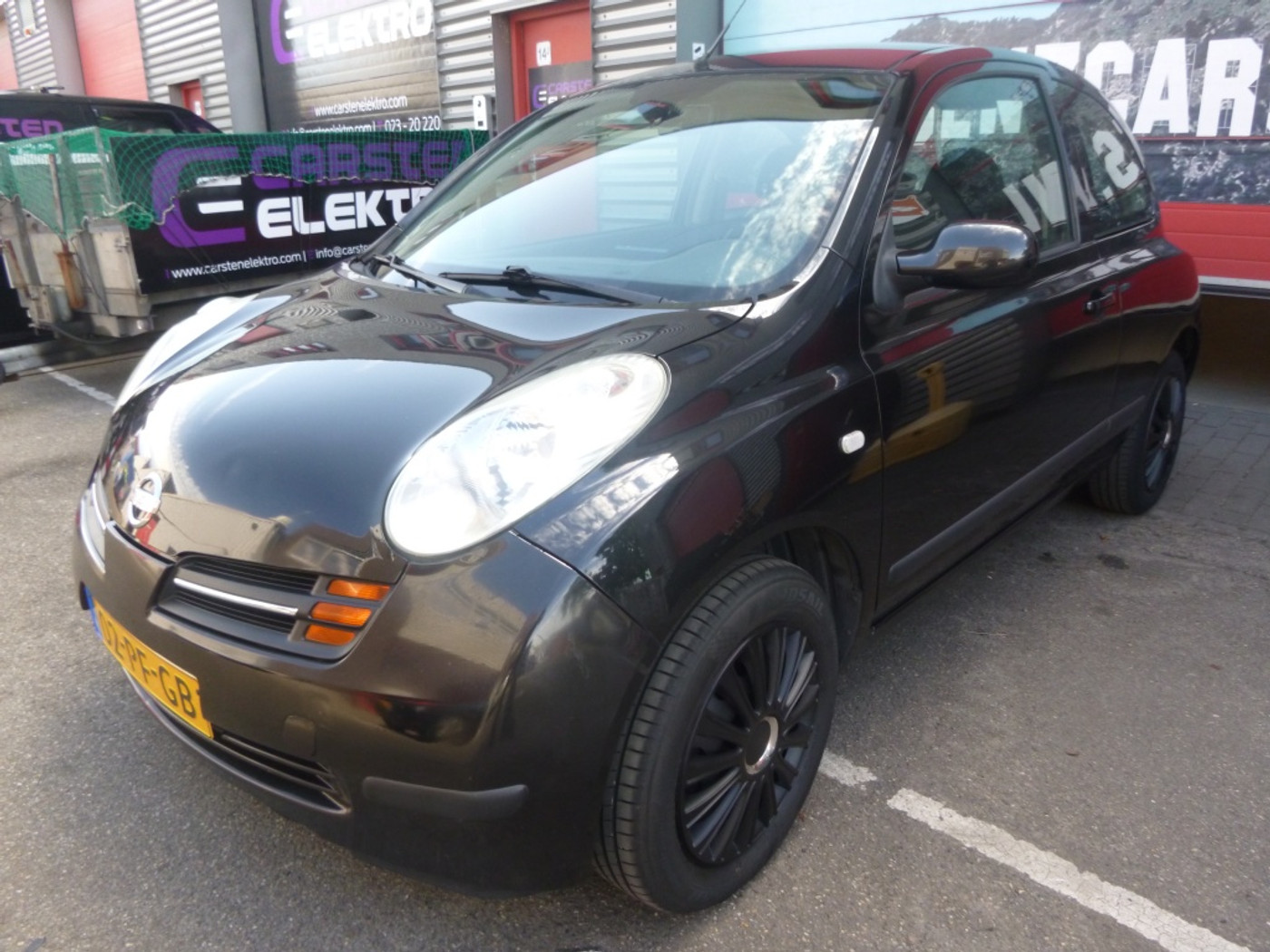 Nissan Nissan Micra 1.2 Keyless,AIRCO,alles elektrisch, APK 8-27 2004 - voorkant