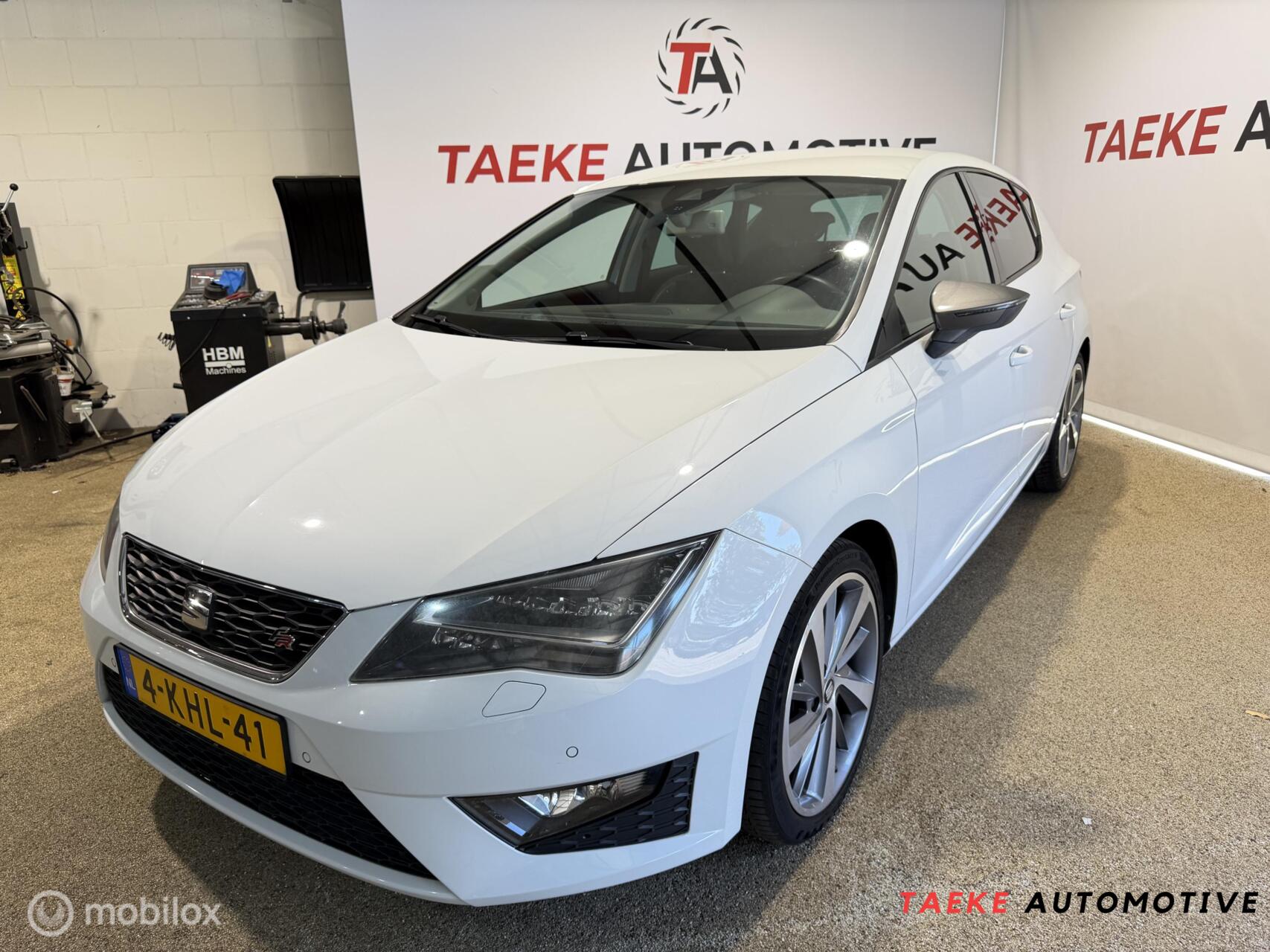 Seat Leon 1.4 TSI FR Business CLIMA/CRUISE/NAP/1EIG 2013 - voorkant