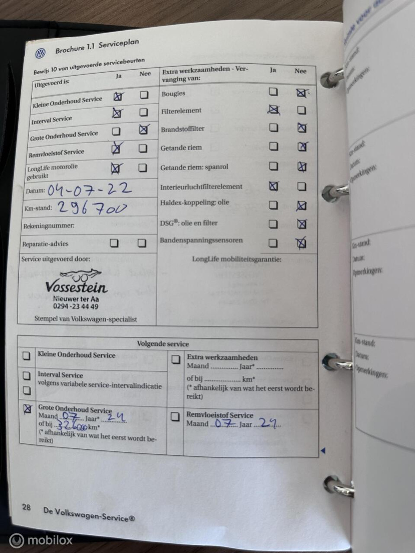 Foto van Volkswagen Eos