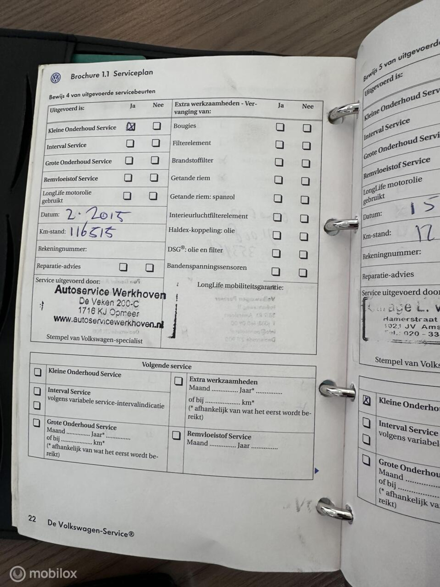 Foto van Volkswagen Eos
