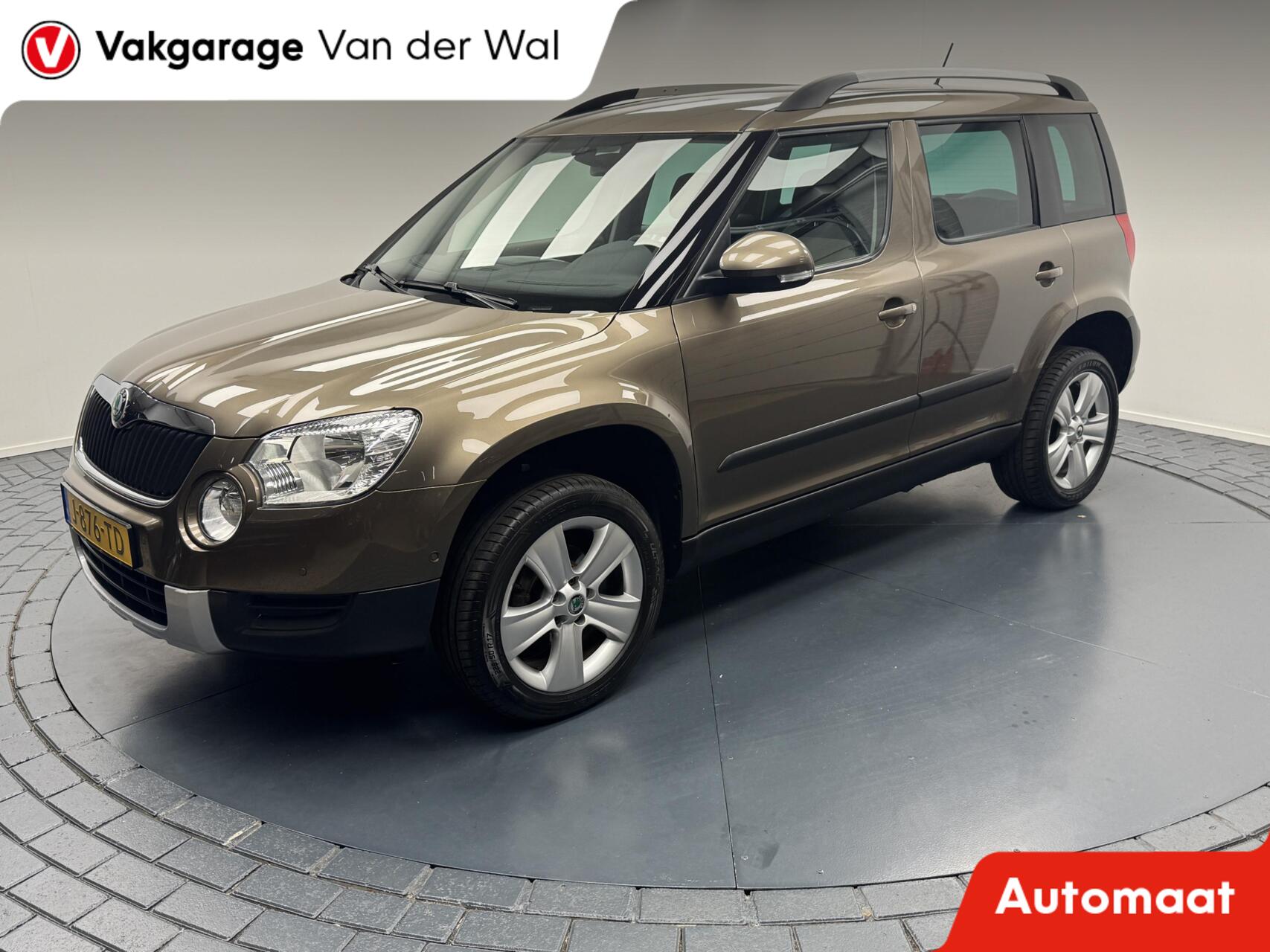 Skoda Yeti 1.2 TSI Comfort Automaat-Afn.Trekhaak-Cr.contr-Clima-Stoelverwarming-Parkeersensoren-Lm17''velgen 2011 - voorkant