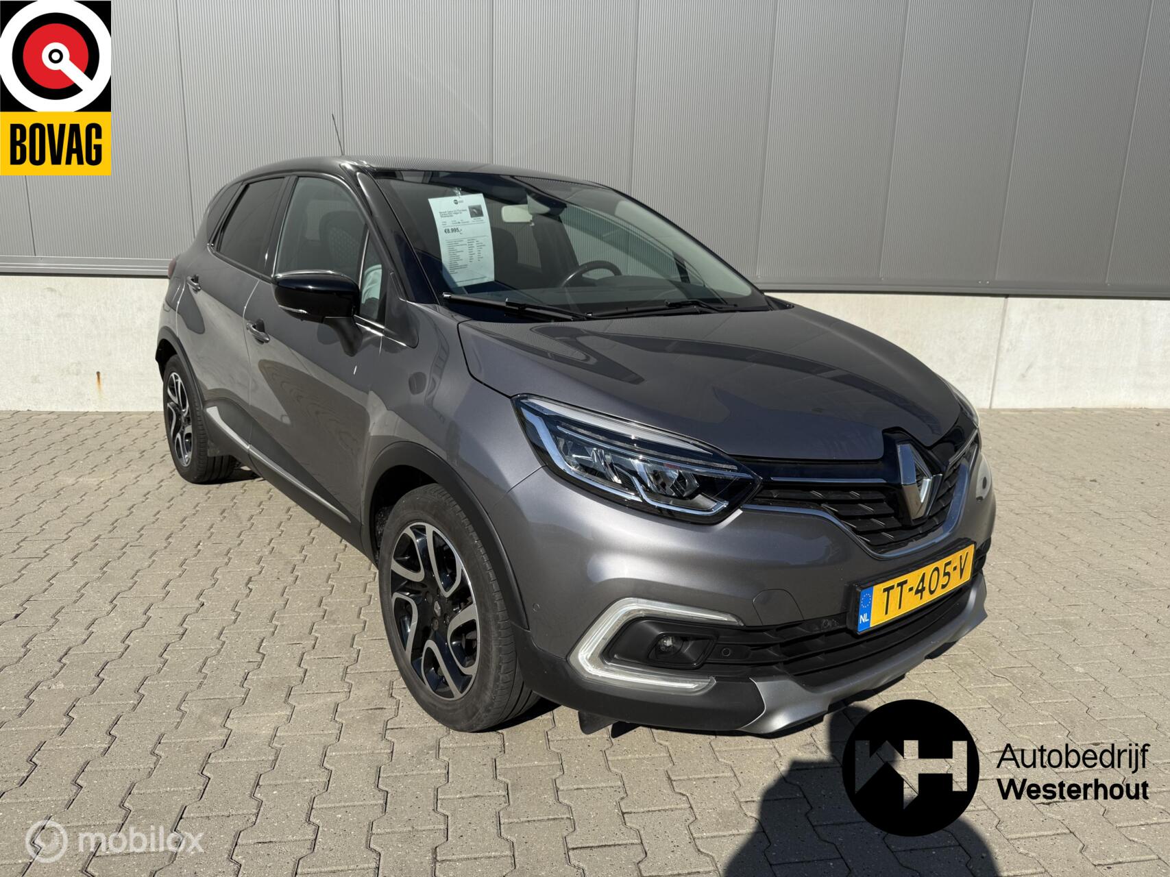 Renault Captur 0.9 TCe Intens Camera Airco Velgen en Winterbanden 2018 - voorkant