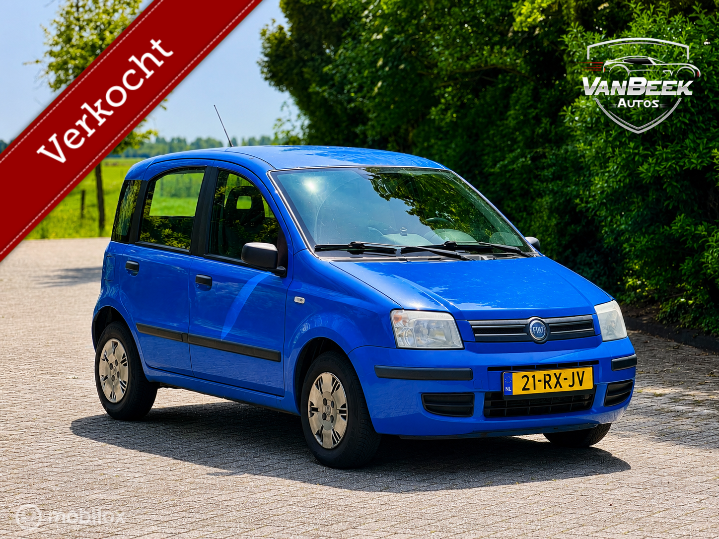 Fiat Fiat Panda 1.2 SportSound Apk Airco 2005 - voorkant