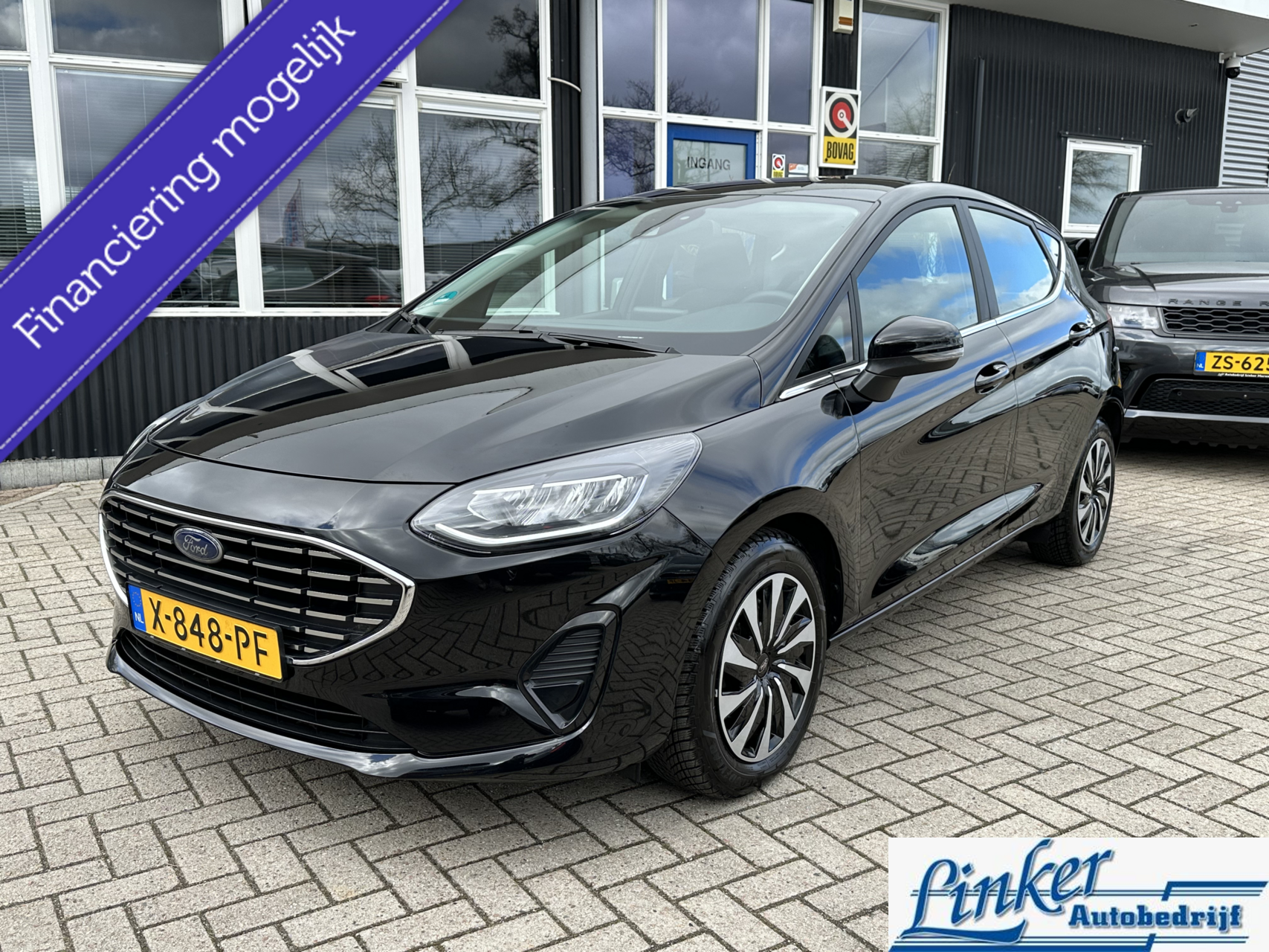 Ford Fiesta 1.0 EcoBoost Hybrid Titanium - NL-AUTO PDC ACHTER BLUETOOTH 2024 - voorkant
