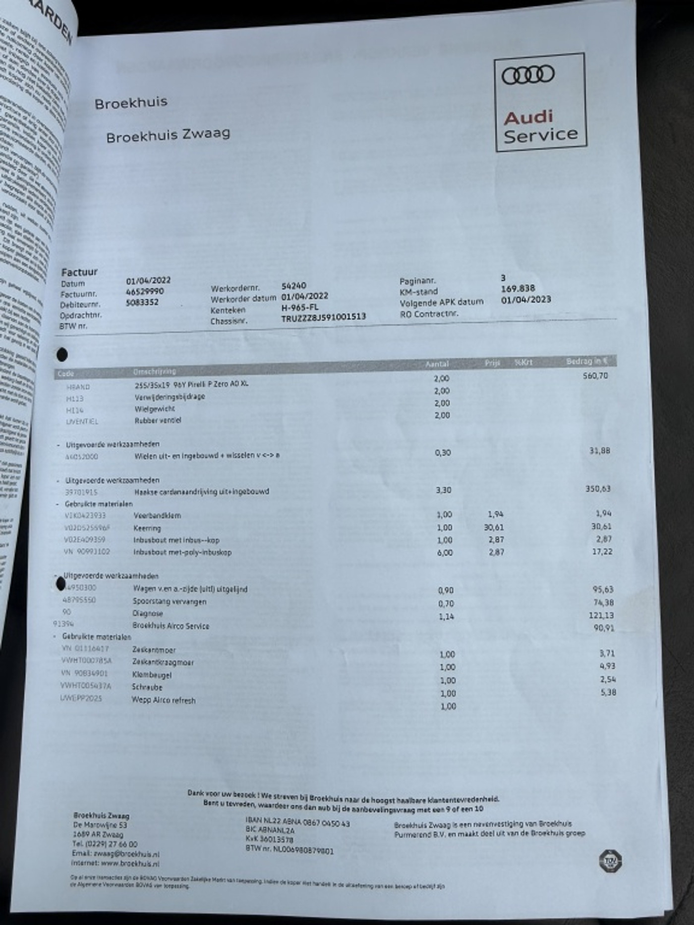 Foto van Audi TT