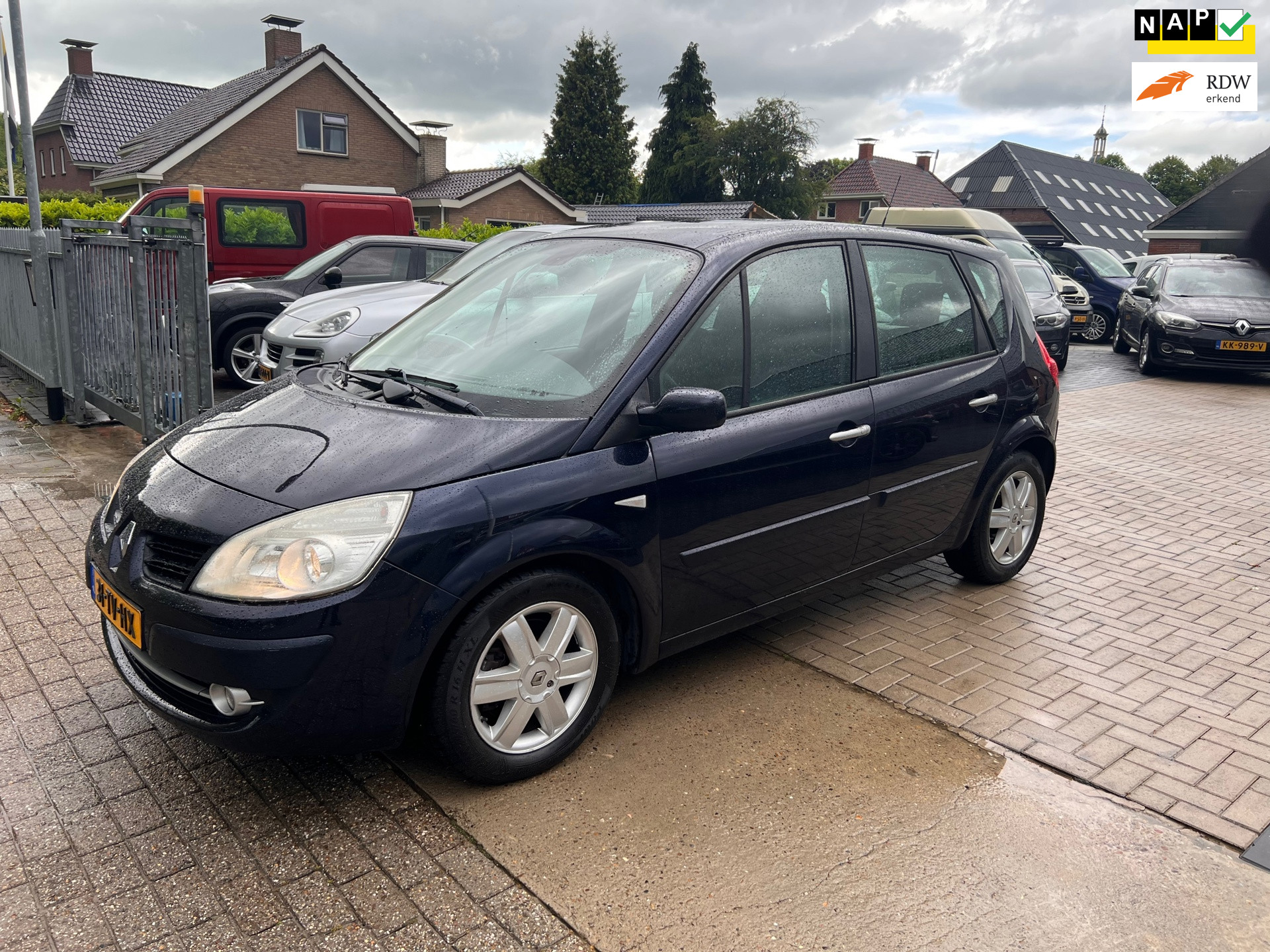 Renault Megane Scenic 2.0-16V Tech Line 2007 - voorkant