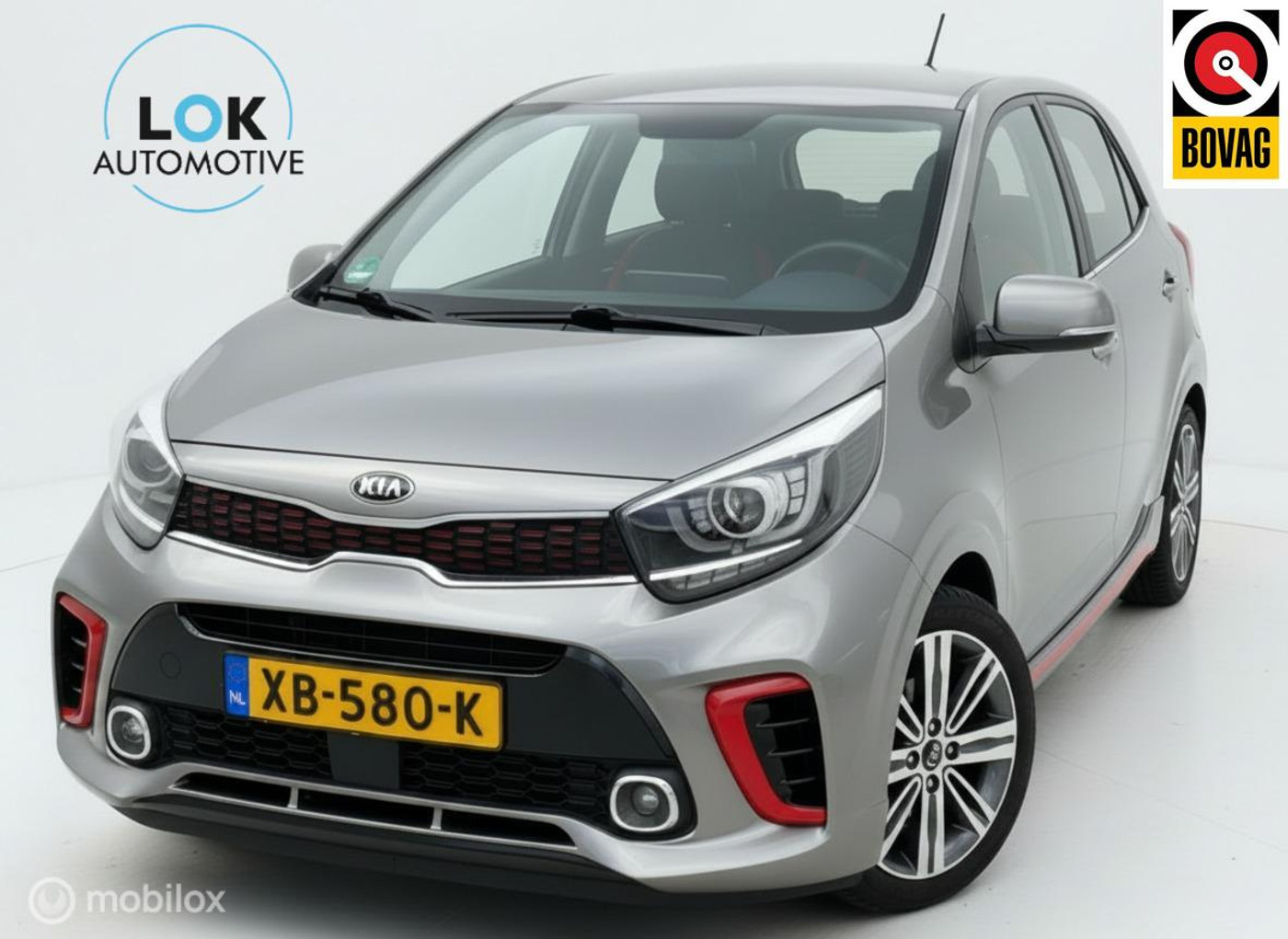 Kia Picanto 1.0 T-GDI GT-Line CAMERA|LED|LEDER|STOELVERW| 2018 - voorkant
