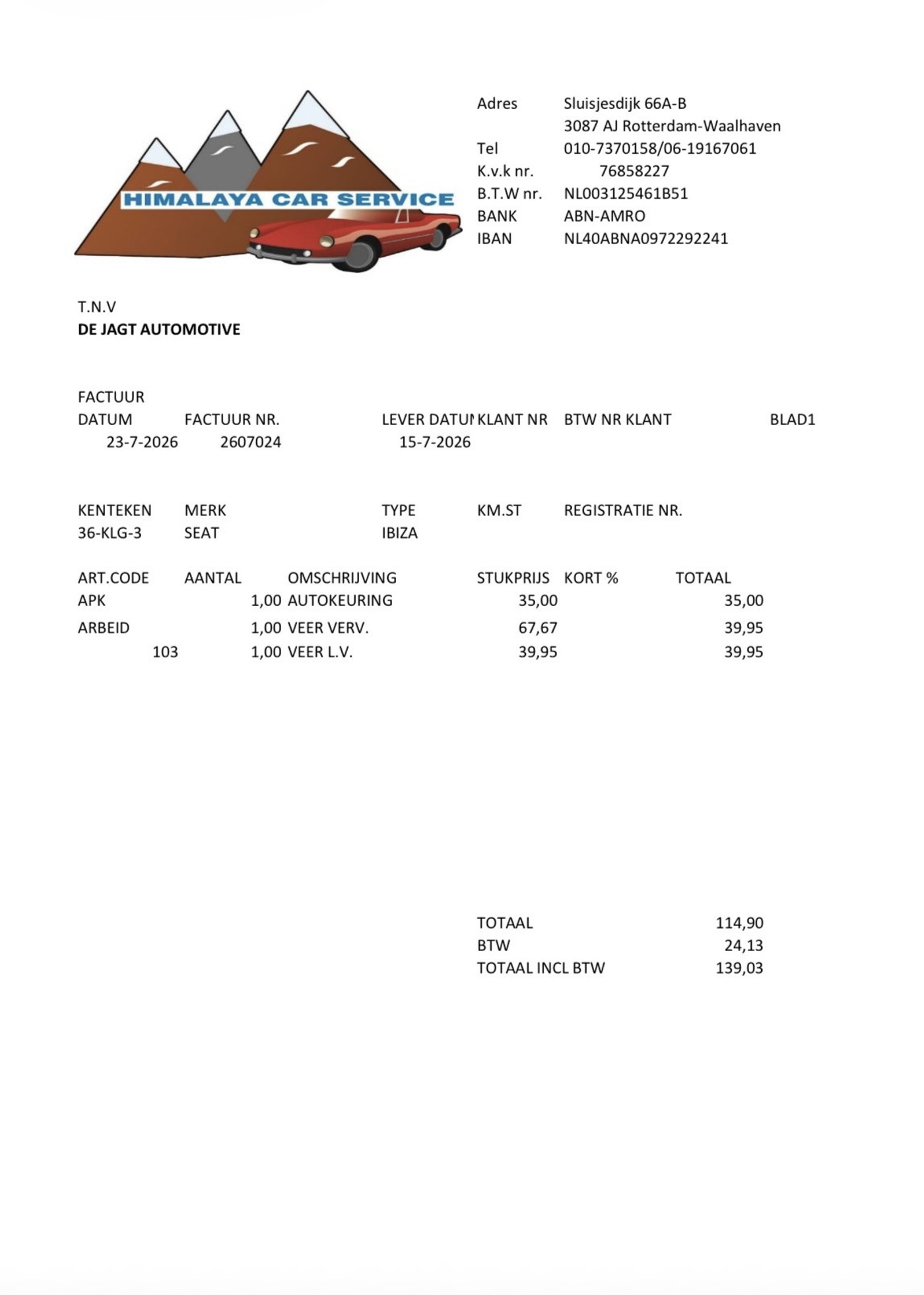 Foto van Seat Ibiza