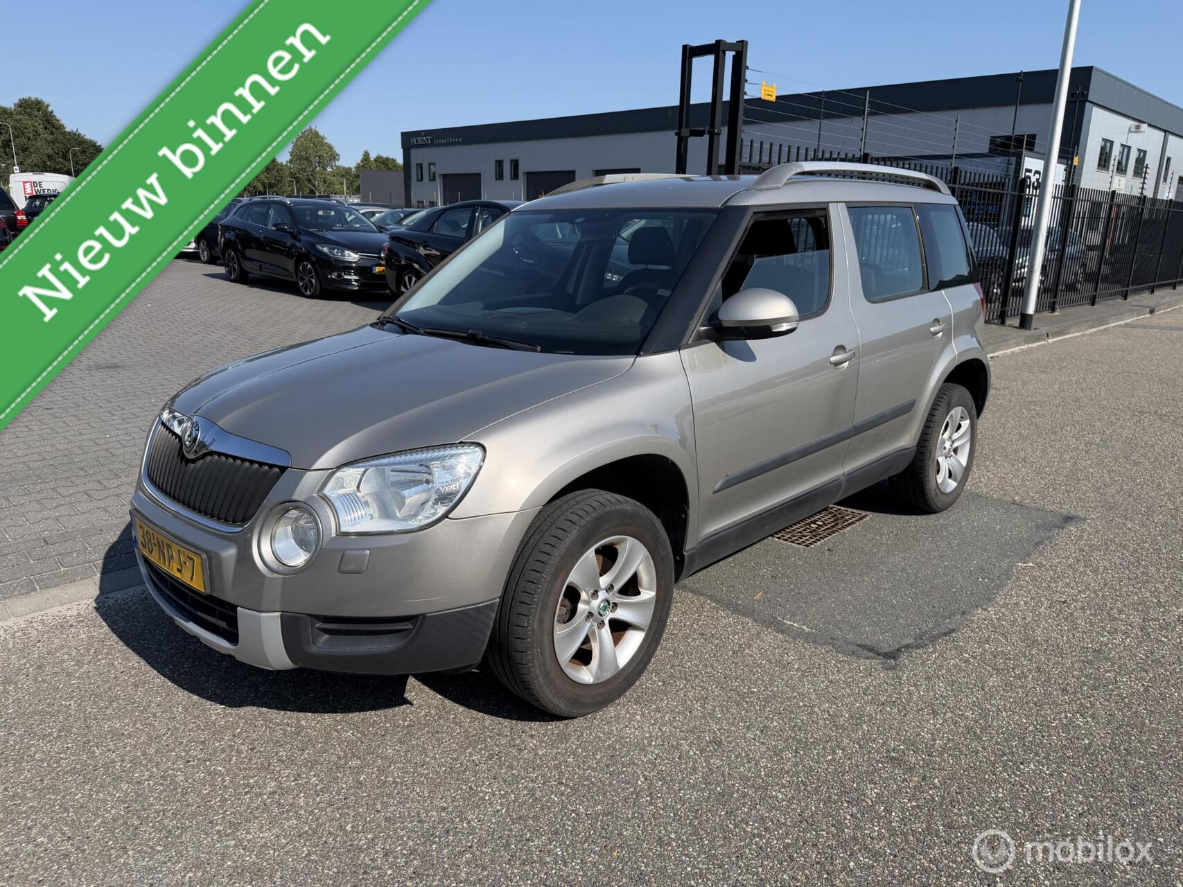 Skoda Yeti 1.2 TSI Ambition automaat 2010 - voorkant