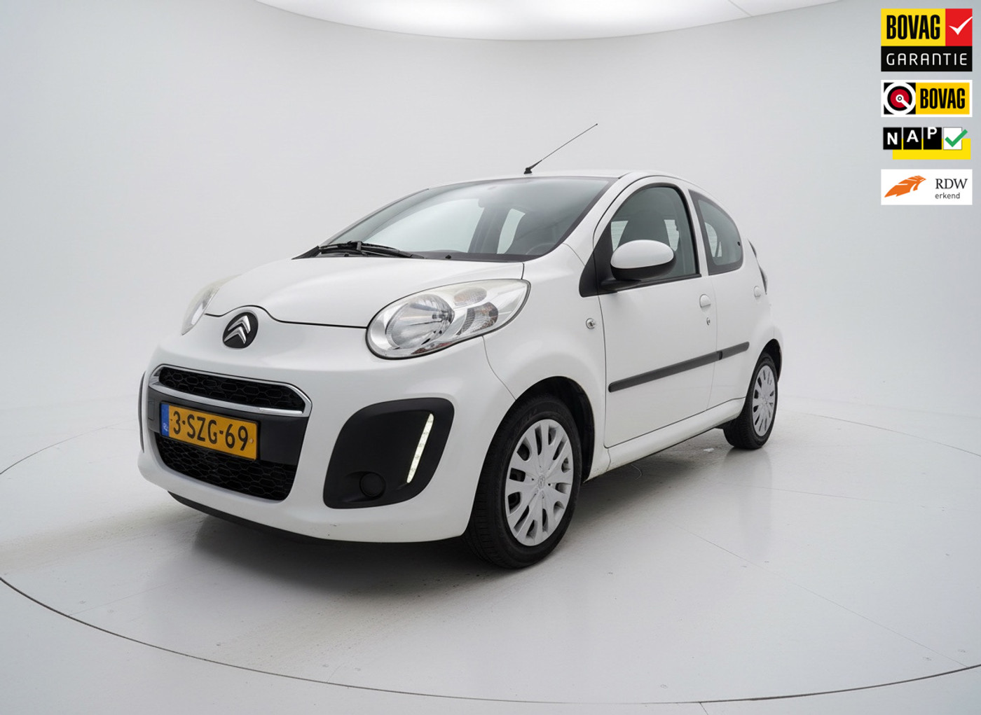 Citroen Citroen C1 1.0 Collection|Met nieuwe APK geleverd|Airco|Elekt. ramen voor 2013 - voorkant